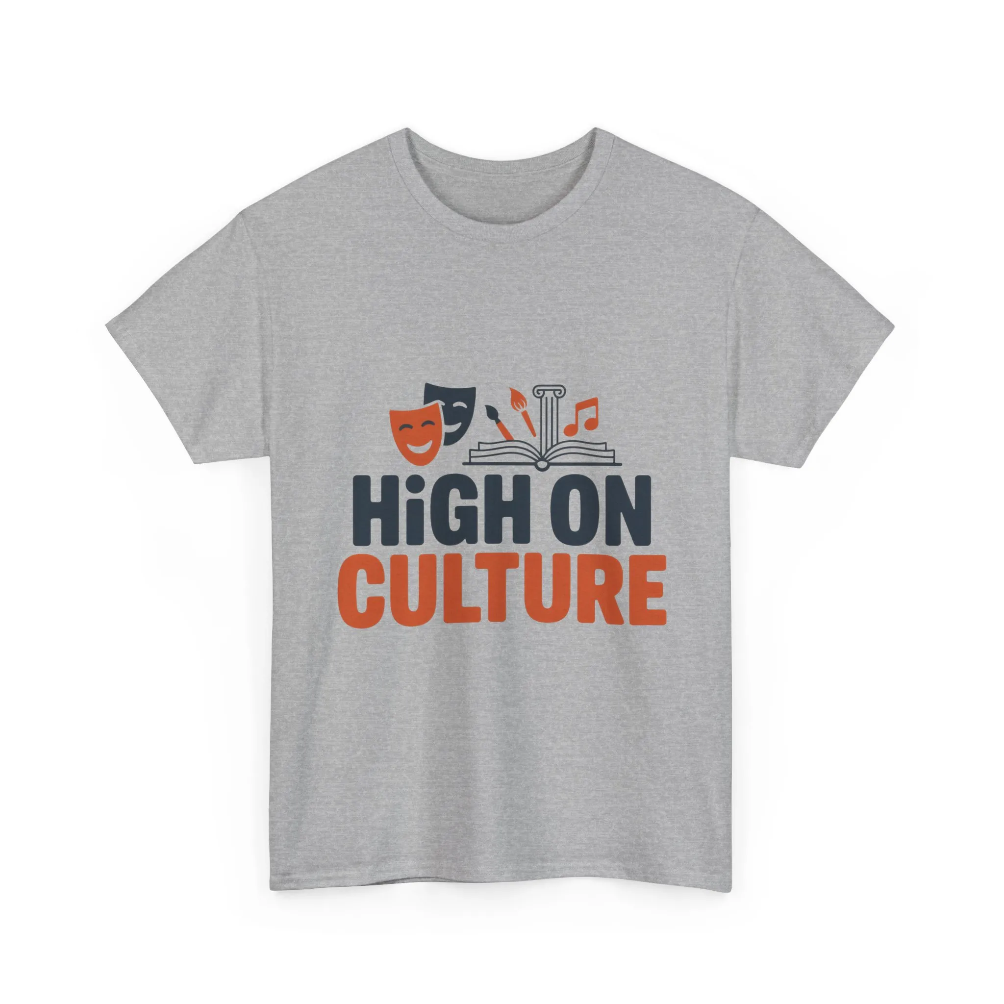 High on Culture Mens T-Shirt, Funny Cultural Graphic Tee, Art Humor - Image 10