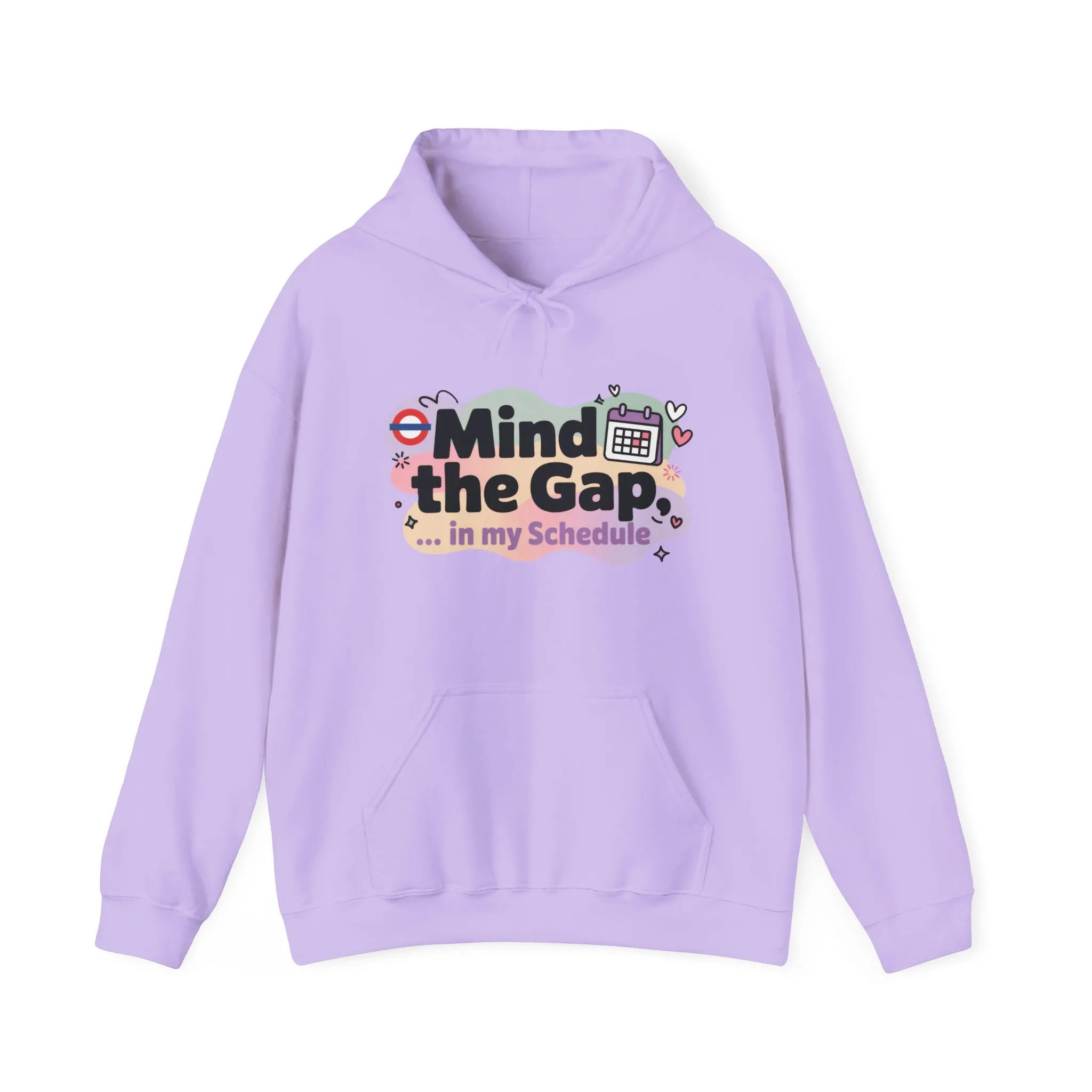 Women's Funny Hoodie, Mind The Gap in My Schedule, Office Humor - Image 29