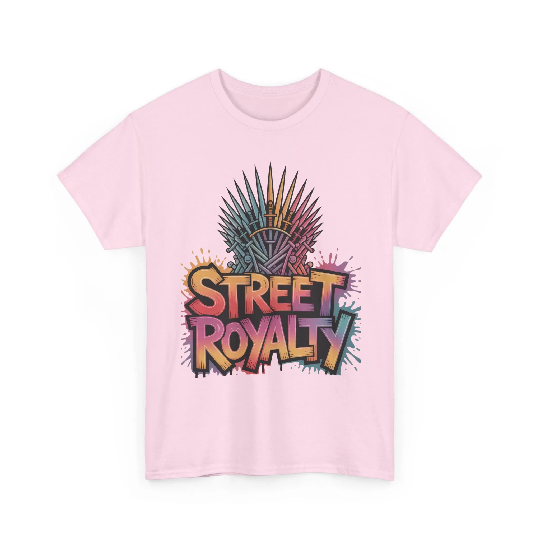 Street Royalty Women's T-Shirt, Graffiti Crown Graphic Tee, Urban Streetwear Top for Trendy Skater Girls - Image 24