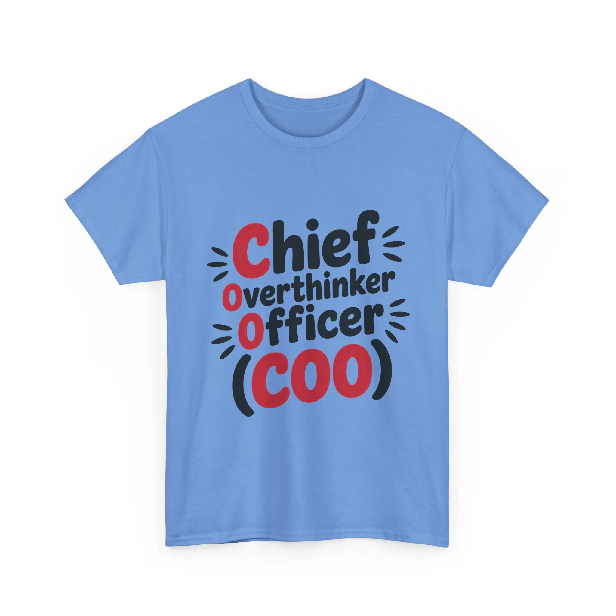 Women's COO T-Shirt, Chief Overthinker Officer Funny Graphic Tee, Sarcastic Work Shirt - Image 13