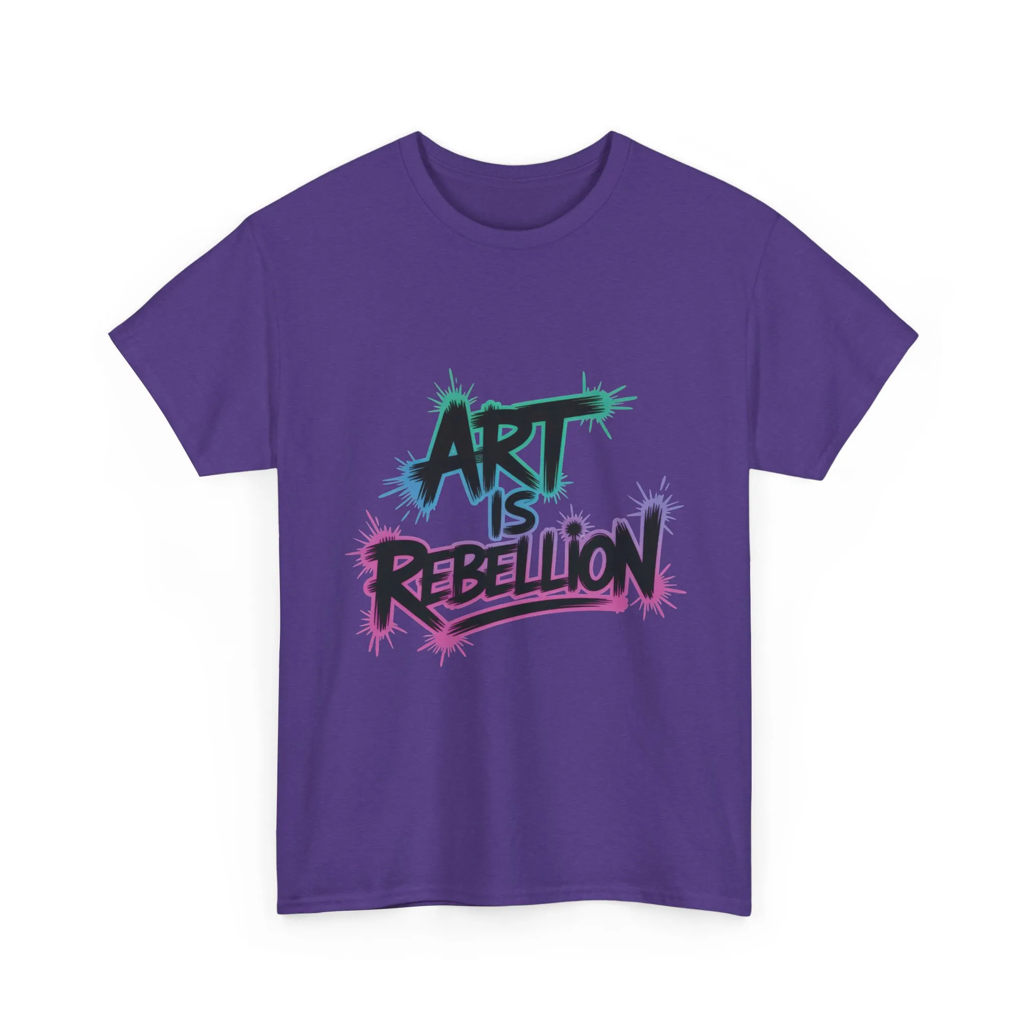 Art Is Rebellion Women's Graphic T-Shirt, Graffiti Street Art Tee, Bold Rebel Statement Top - Image 22