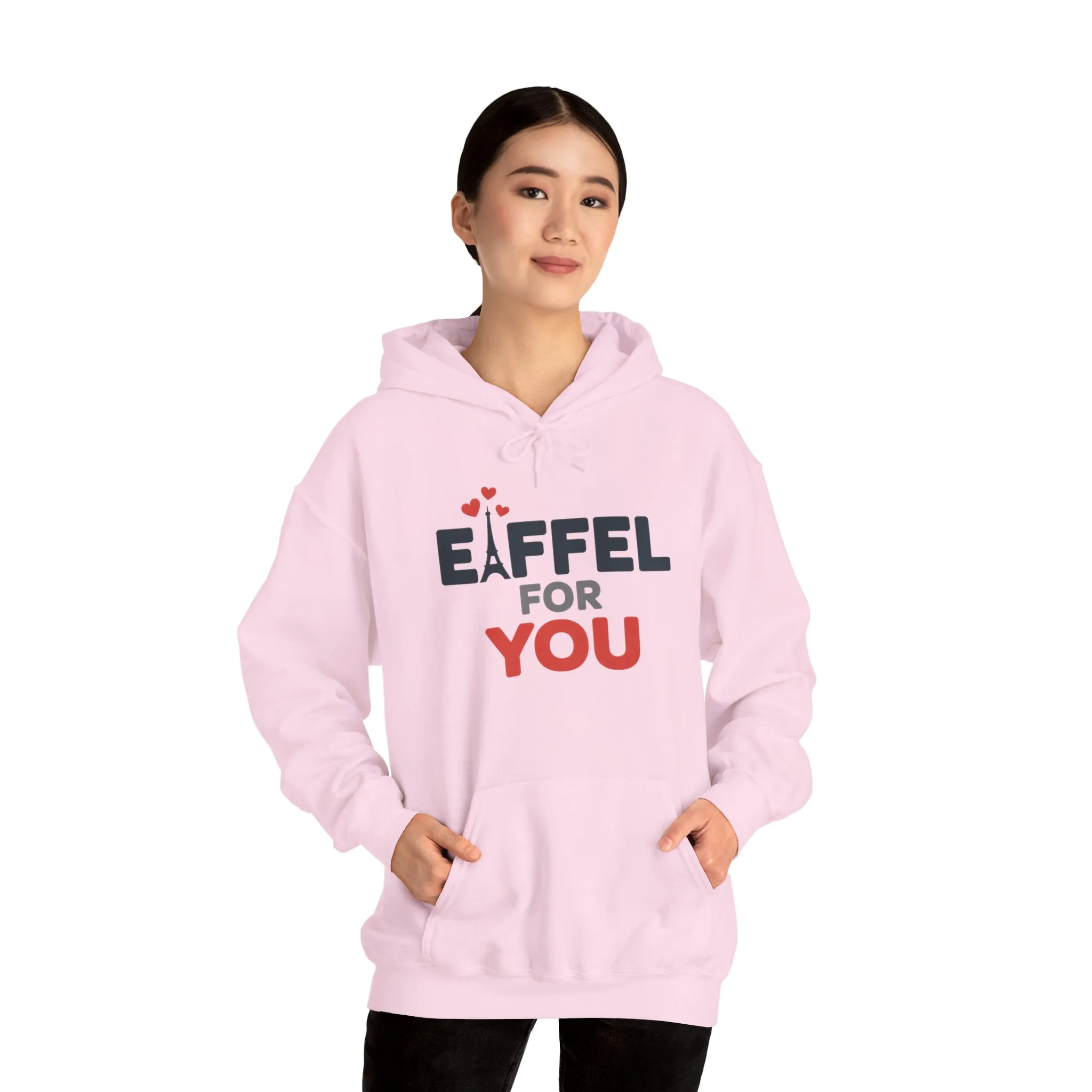 Womens Heavy Blend™ Hooded Sweatshirt, Eiffel For You Romantic Paris Womens Hoodie - Image 35