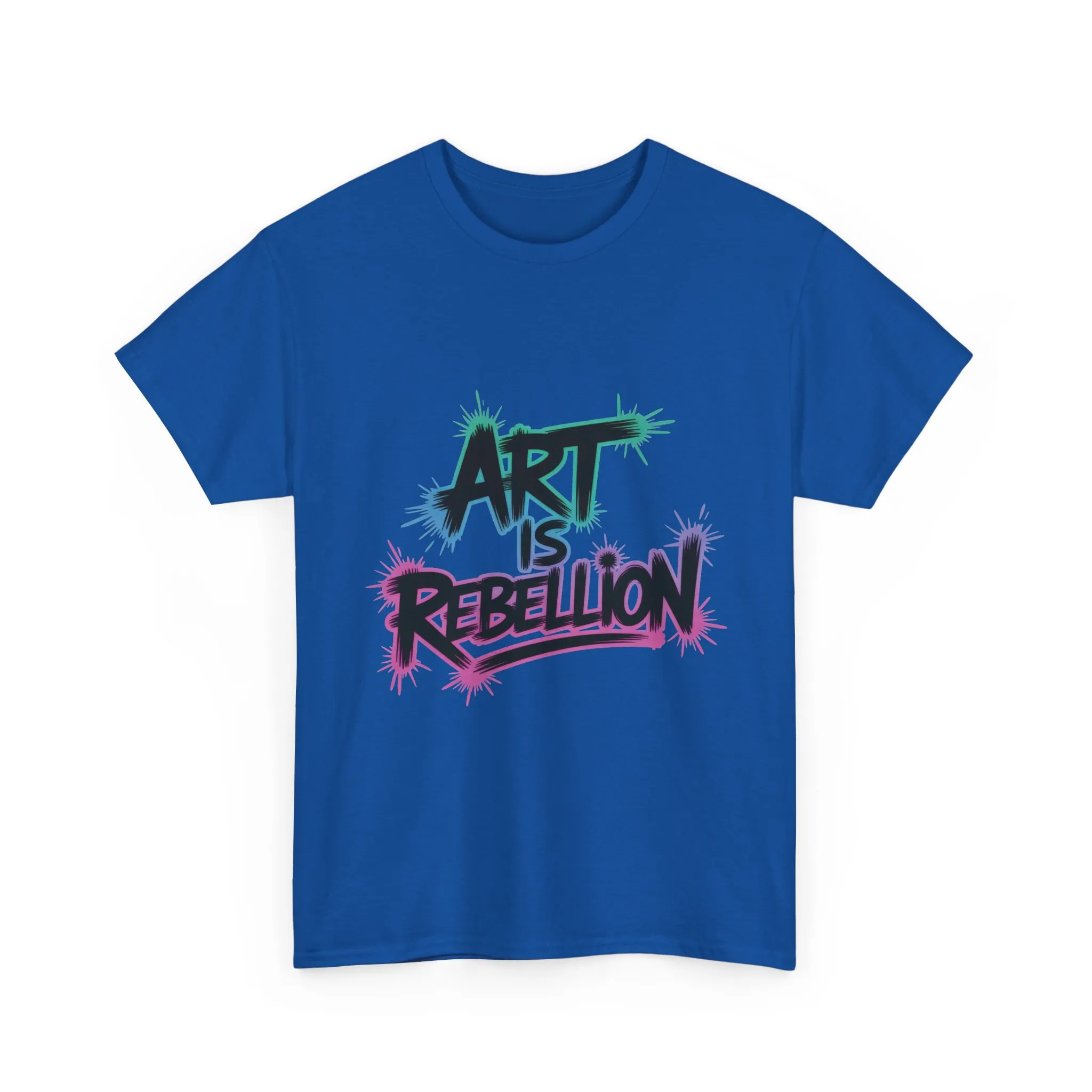 Art Is Rebellion Women's Graphic T-Shirt, Graffiti Street Art Tee, Bold Rebel Statement Top - Image 13