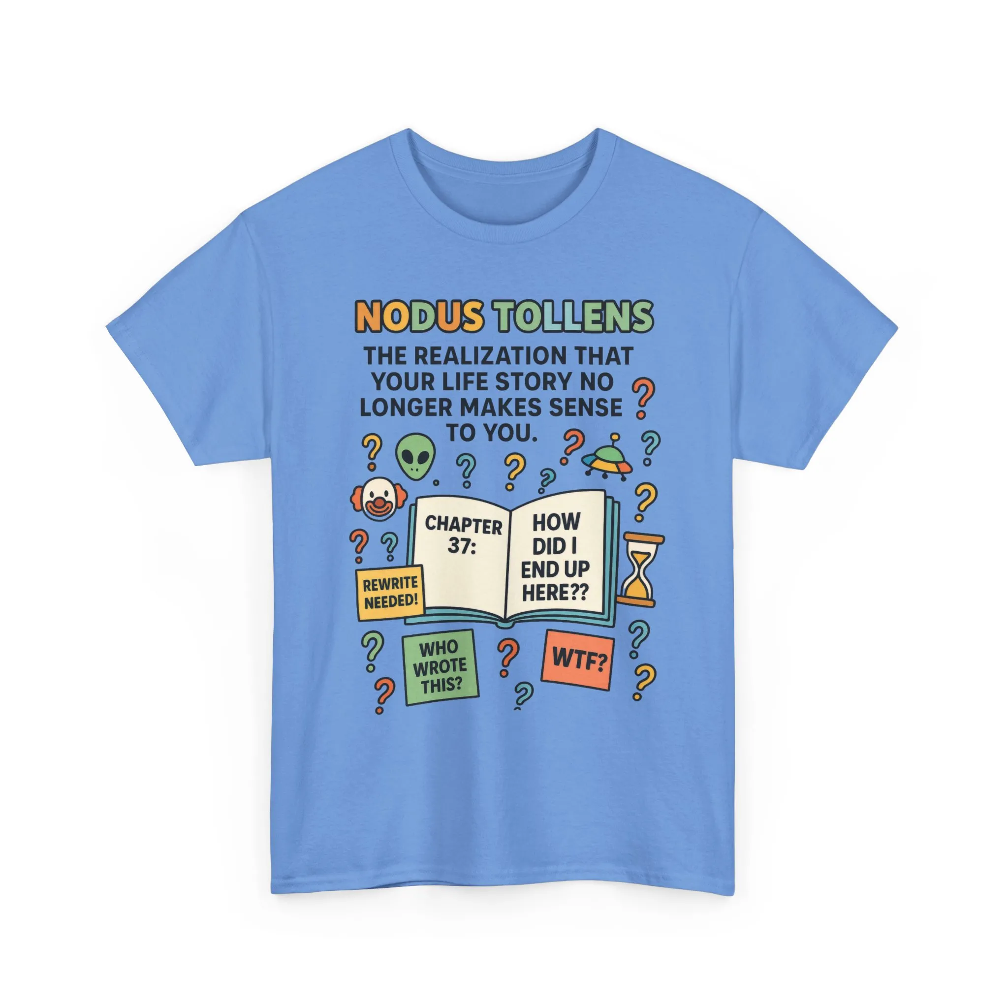 Nodus Tollens Women's Tee, Latin Words, Moods & Modes, Self-Awareness, Personal Development, Funny Existential Graphic Tee, Book Lover Gift - Image 10