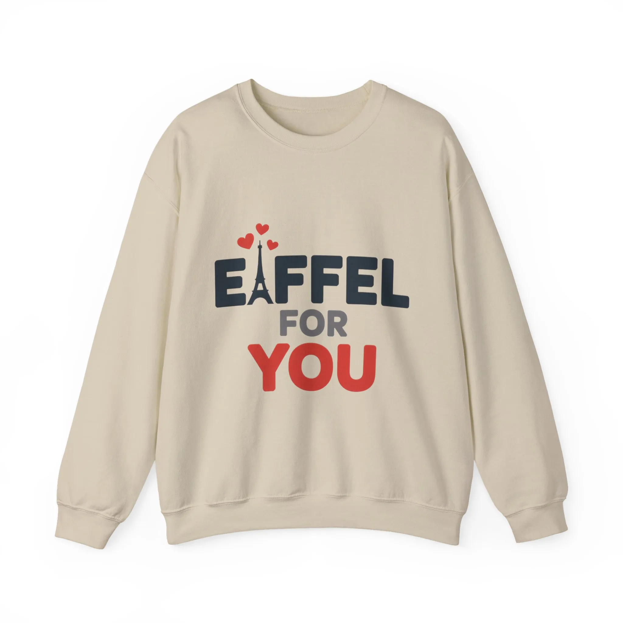 Womens Heavy Blend™ Crewneck Sweatshirt, Eiffel For You Romantic Paris Womens Sweatshirt - Image 7