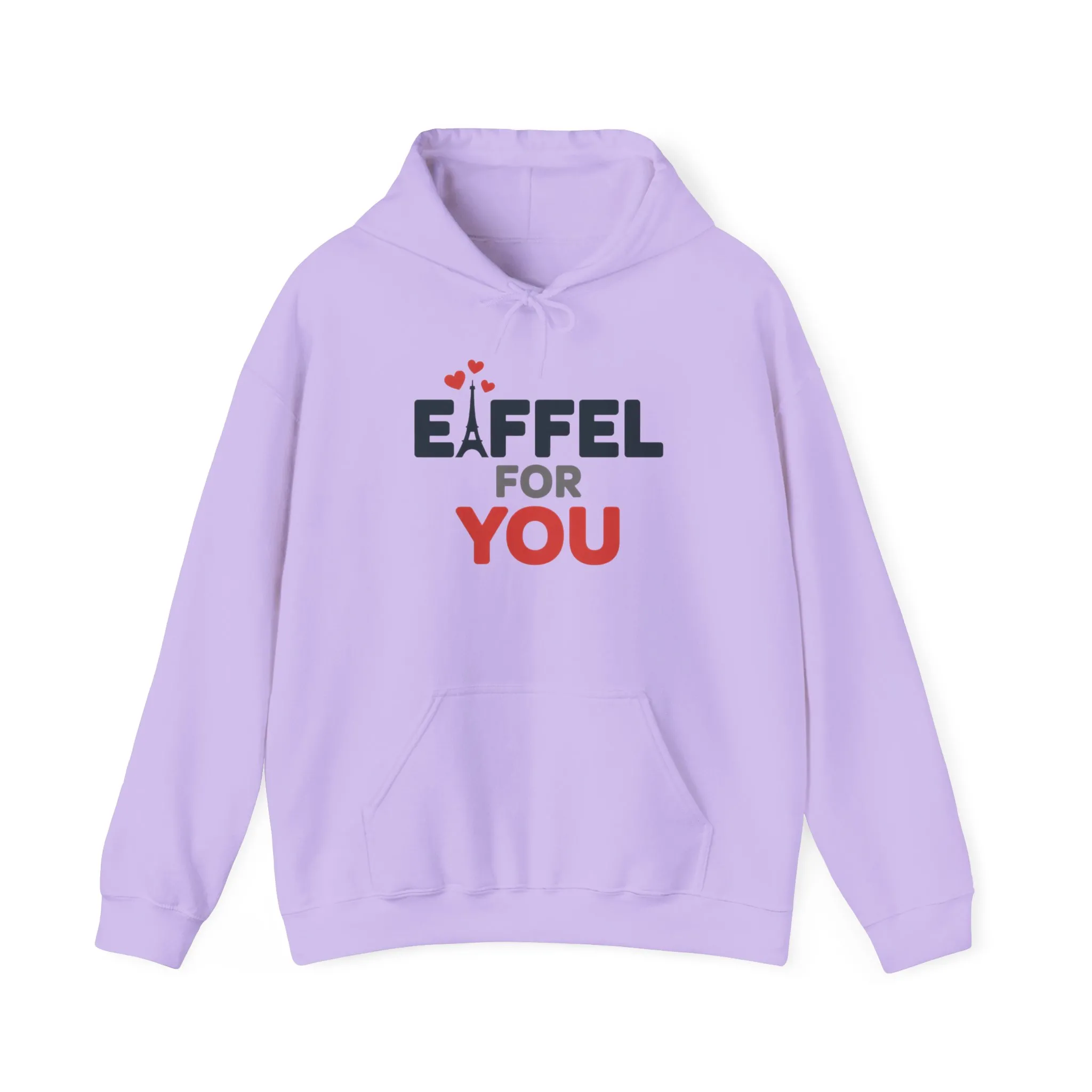 Womens Heavy Blend™ Hooded Sweatshirt, Eiffel For You Romantic Paris Womens Hoodie - Image 2