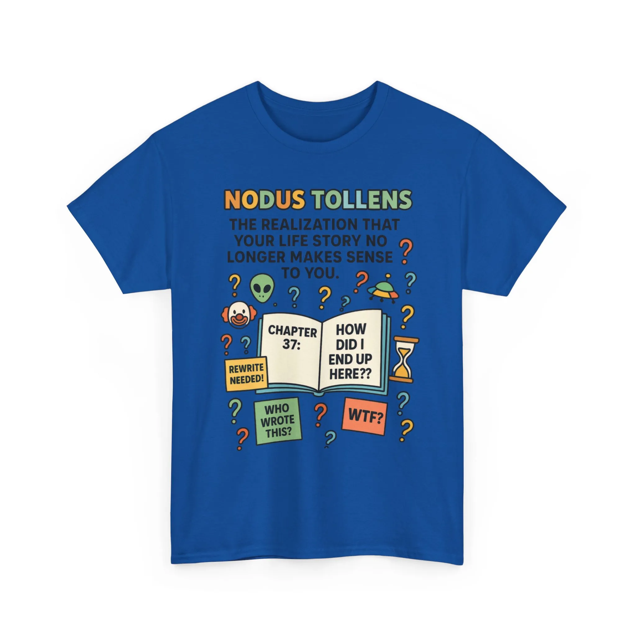 Nodus Tollens Women's Tee, Latin Words, Moods & Modes, Self-Awareness, Personal Development, Funny Existential Graphic Tee, Book Lover Gift - Image 16