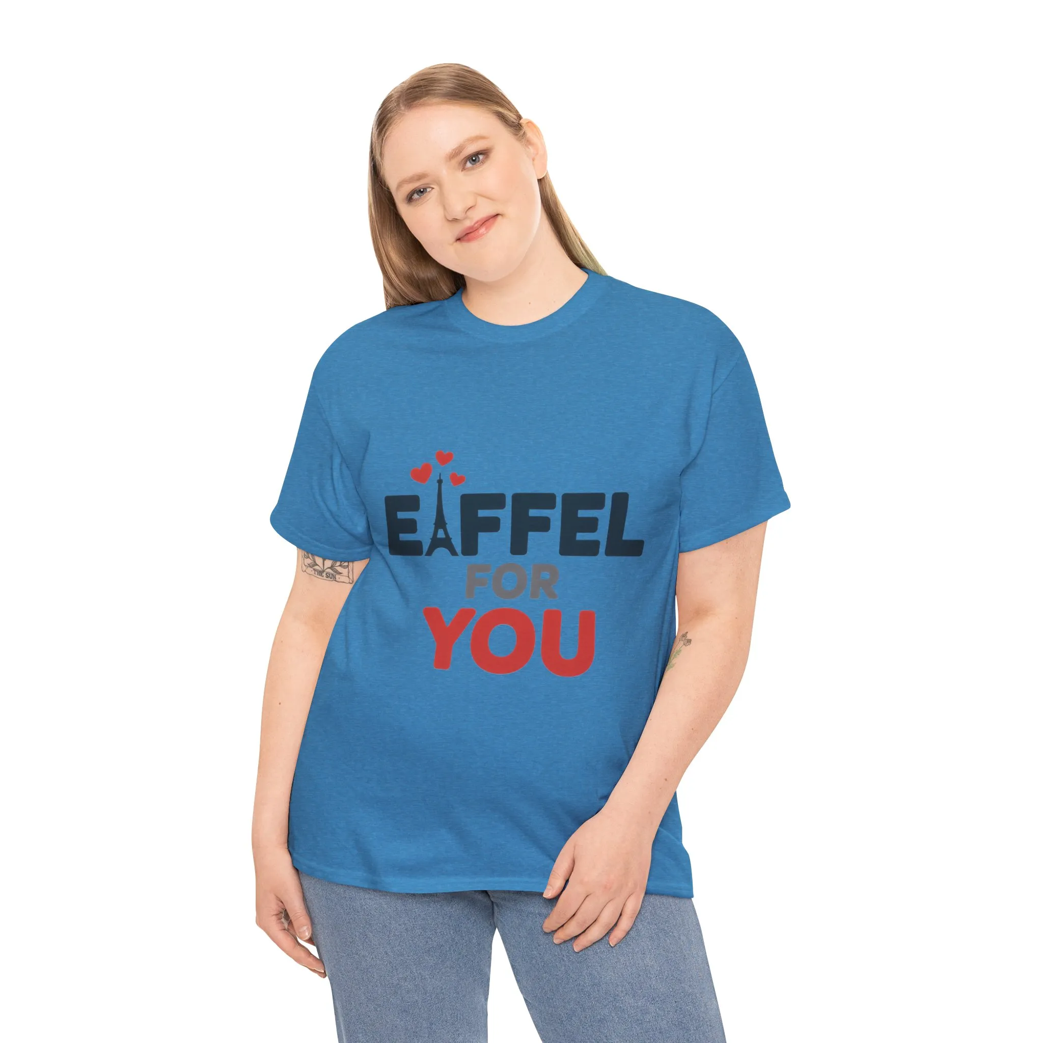 Eiffel For You Romantic Paris Graphic Womens T-Shirt, Eiffel Shirt - Image 12