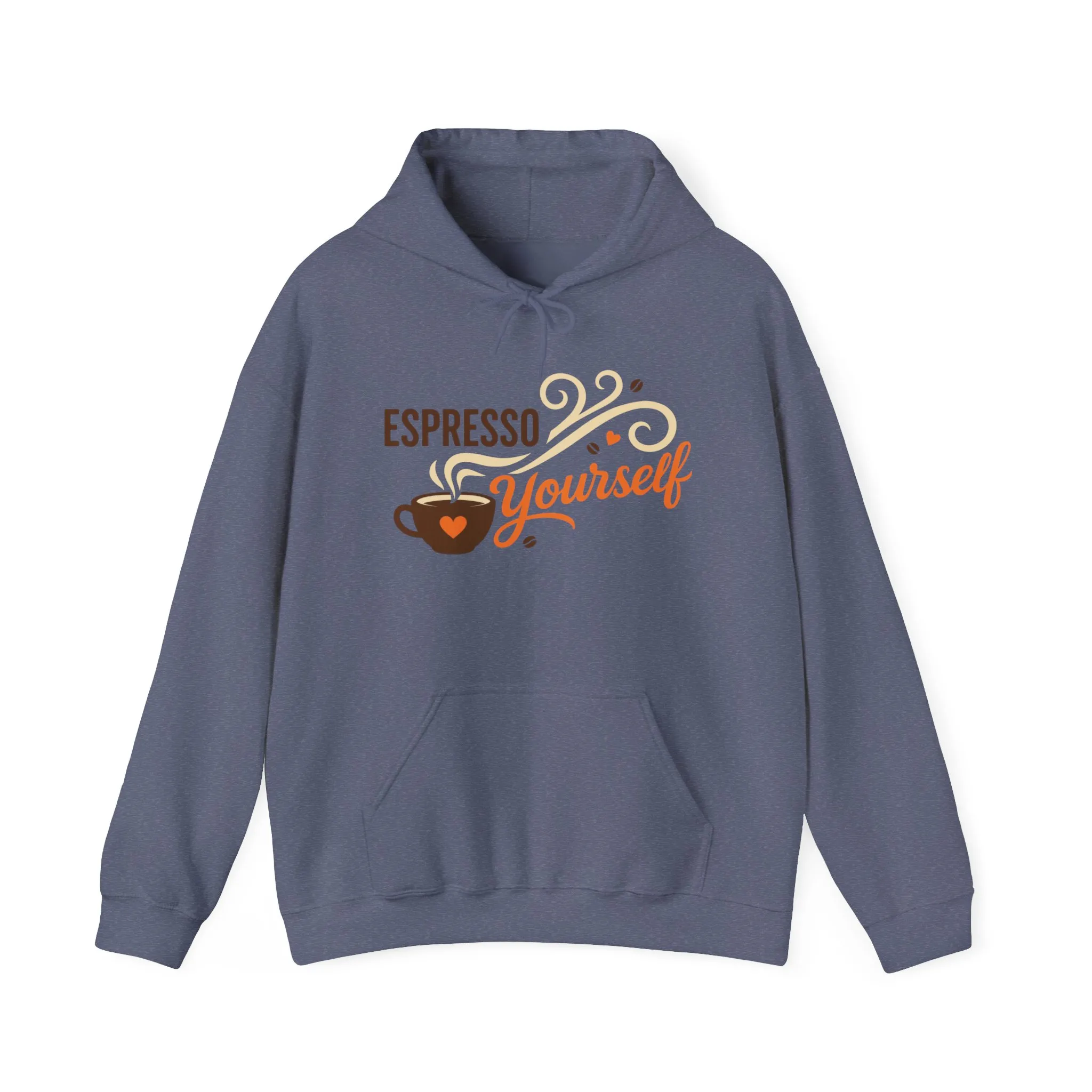 Espresso Yourself Coffee Hoodie, Funny Womens Barista Gift, Cozy Cafe Sweatshirt - Image 21