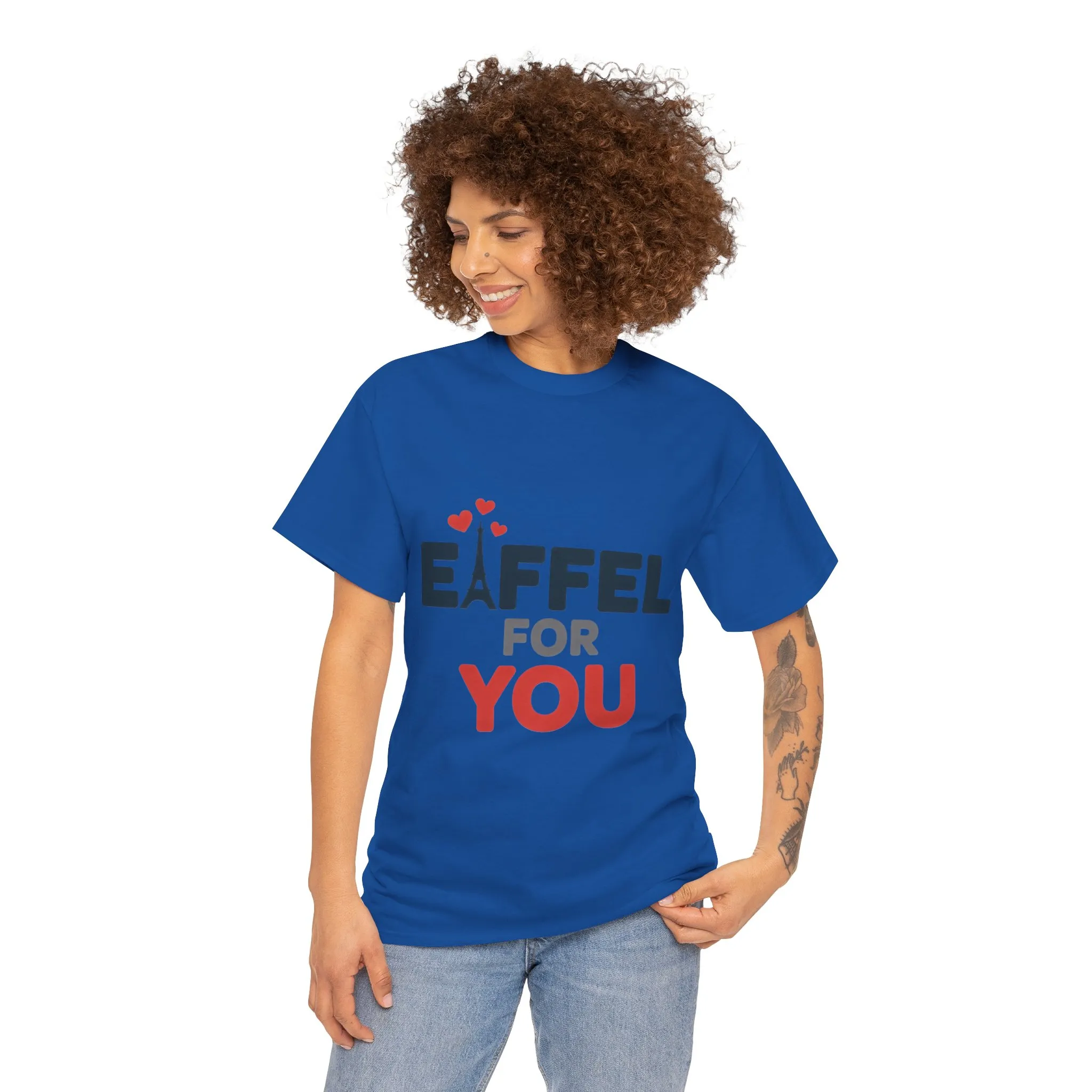 Eiffel For You Romantic Paris Graphic Womens T-Shirt, Eiffel Shirt - Image 20