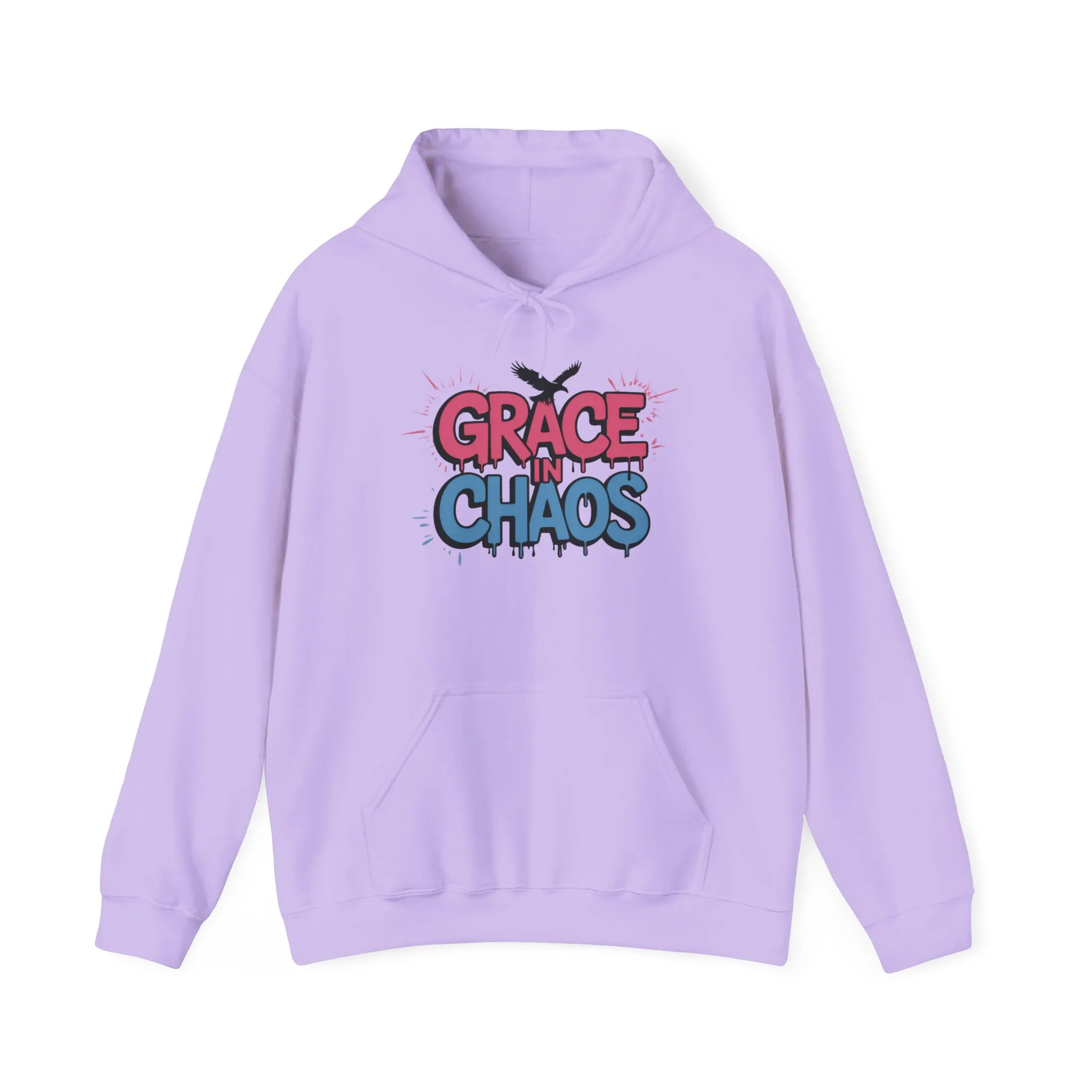 Women's Hoodie Grace in Chaos, Graffiti Dripping Street Art Urban Hoodie, Bold Graphic Pullover - Image 29