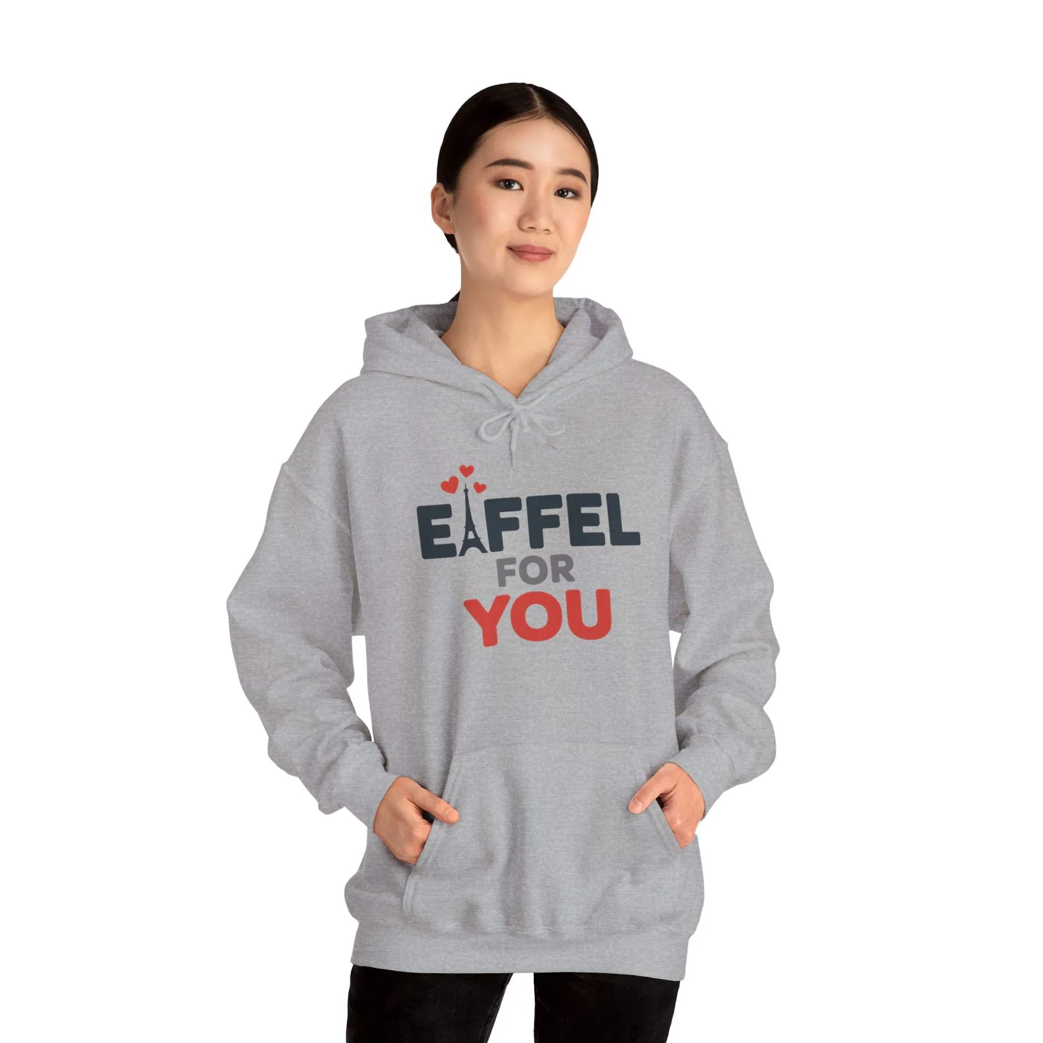 Womens Heavy Blend™ Hooded Sweatshirt, Eiffel For You Romantic Paris Womens Hoodie - Image 15