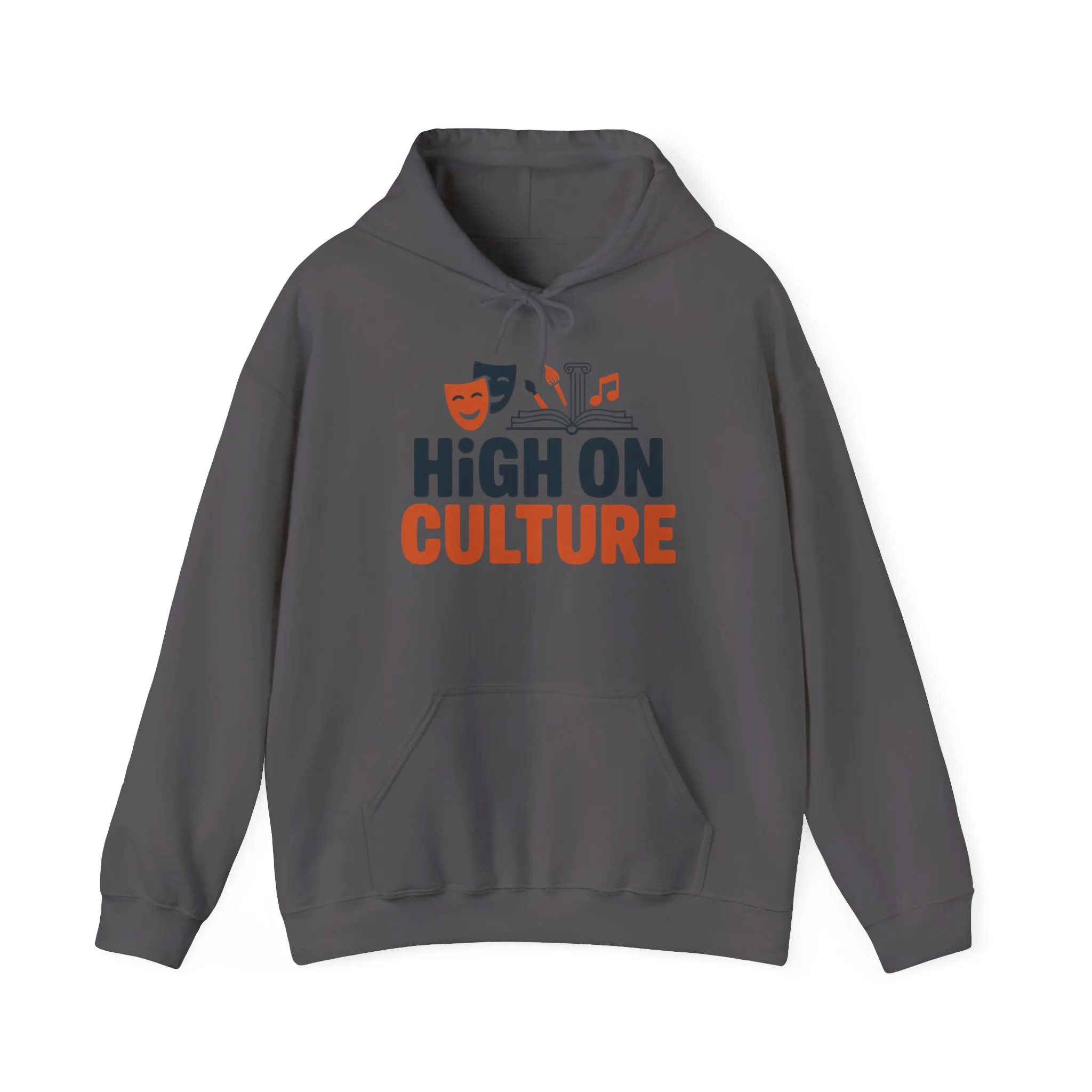 Mens Heavy Blend™ Hooded Sweatshirt, High on Culture Mens Hoodie, Funny Smart Graphic Hoodie - Image 33