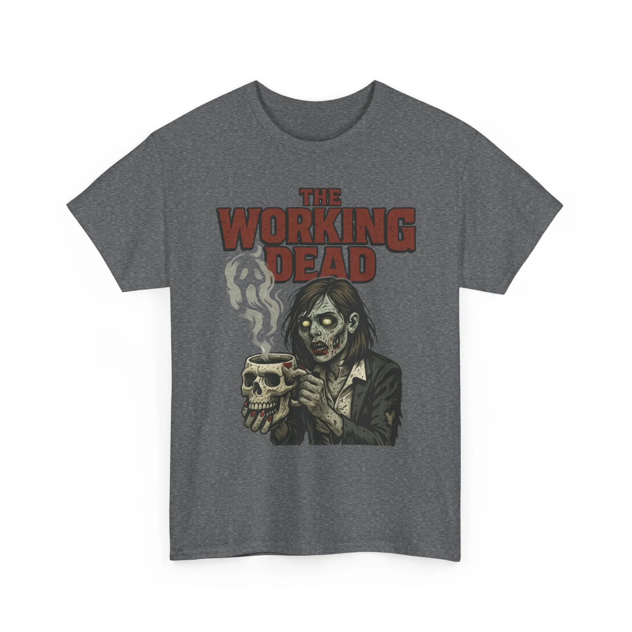 The Working Dead Women's Zombie Funny Office T-Shirt, Meeting Humor Tee, Halloween Work Tee - Image 12