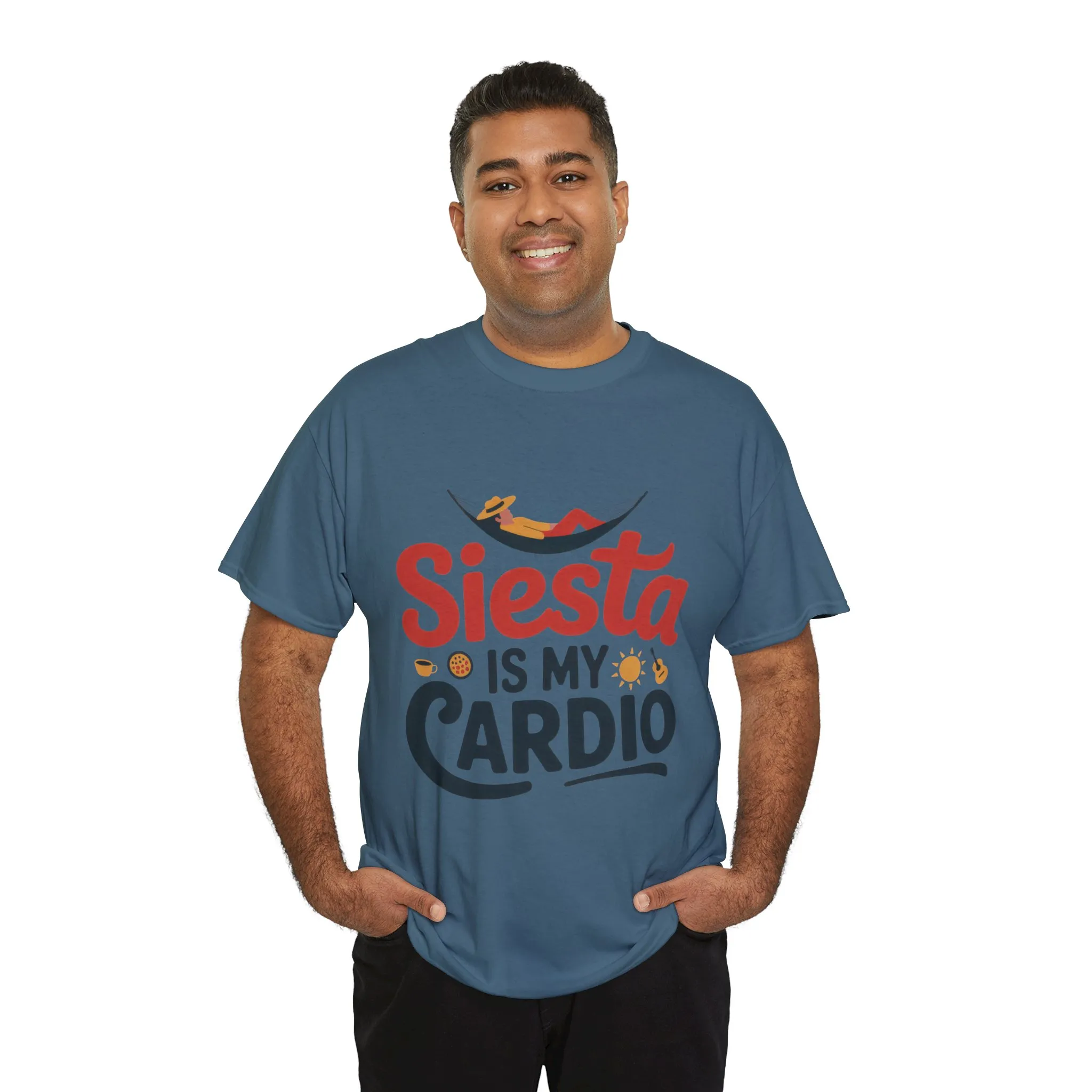 Siesta Is My Cardio Funny Mens T-Shirt Spain Humor Tee, Siesta Shirt, Siesta Culture Gift - Image 24