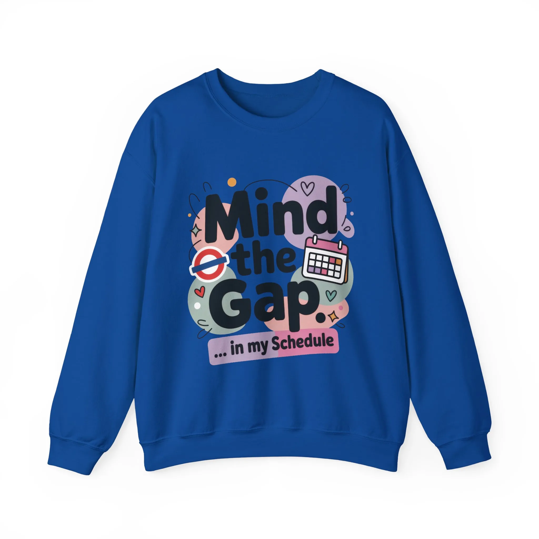 Funny Women's Sweatshirt, Mind The Gap, Office Humor Graphic Pullover - Image 19