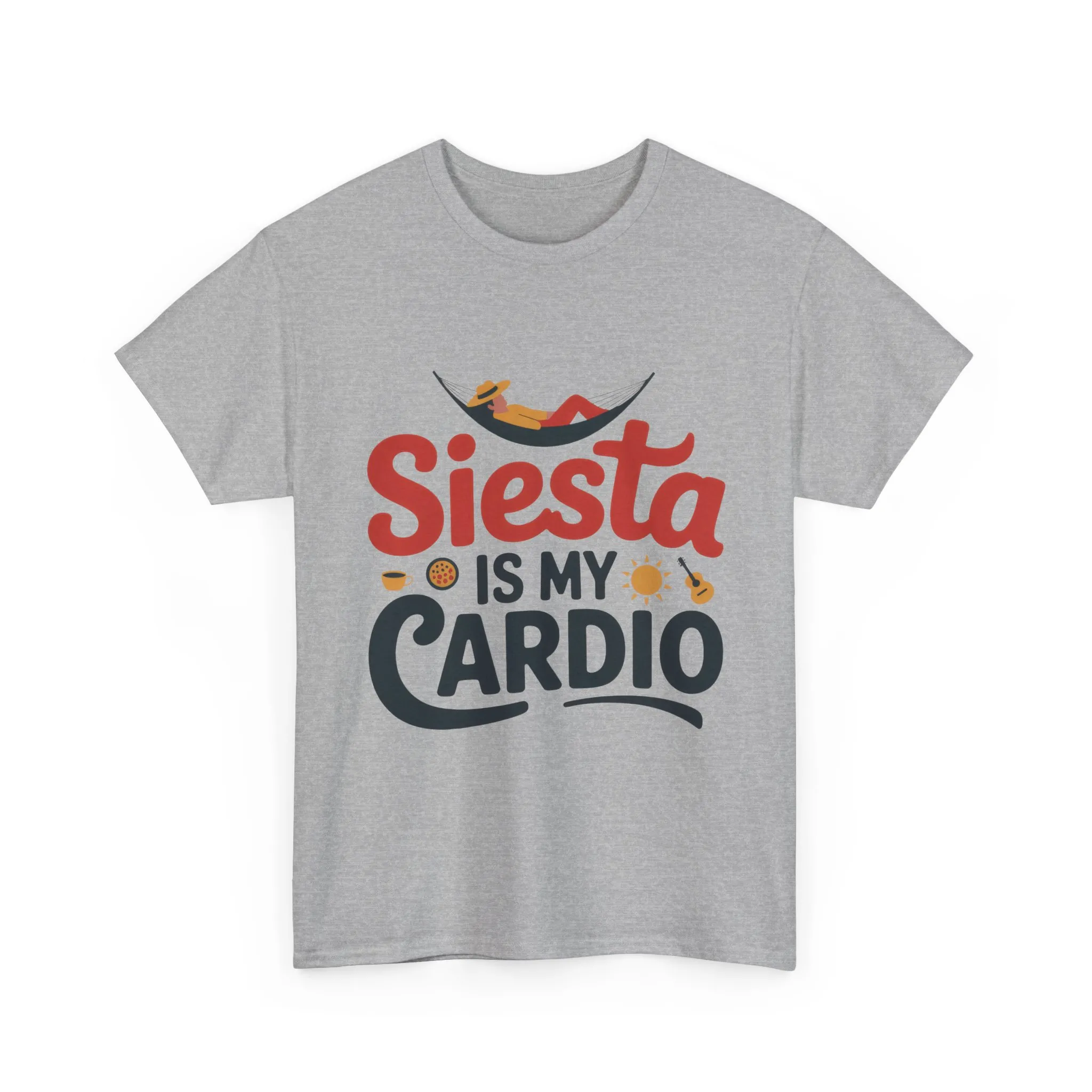 Siesta Is My Cardio Funny Mens T-Shirt Spain Humor Tee, Siesta Shirt, Siesta Culture Gift - Image 7