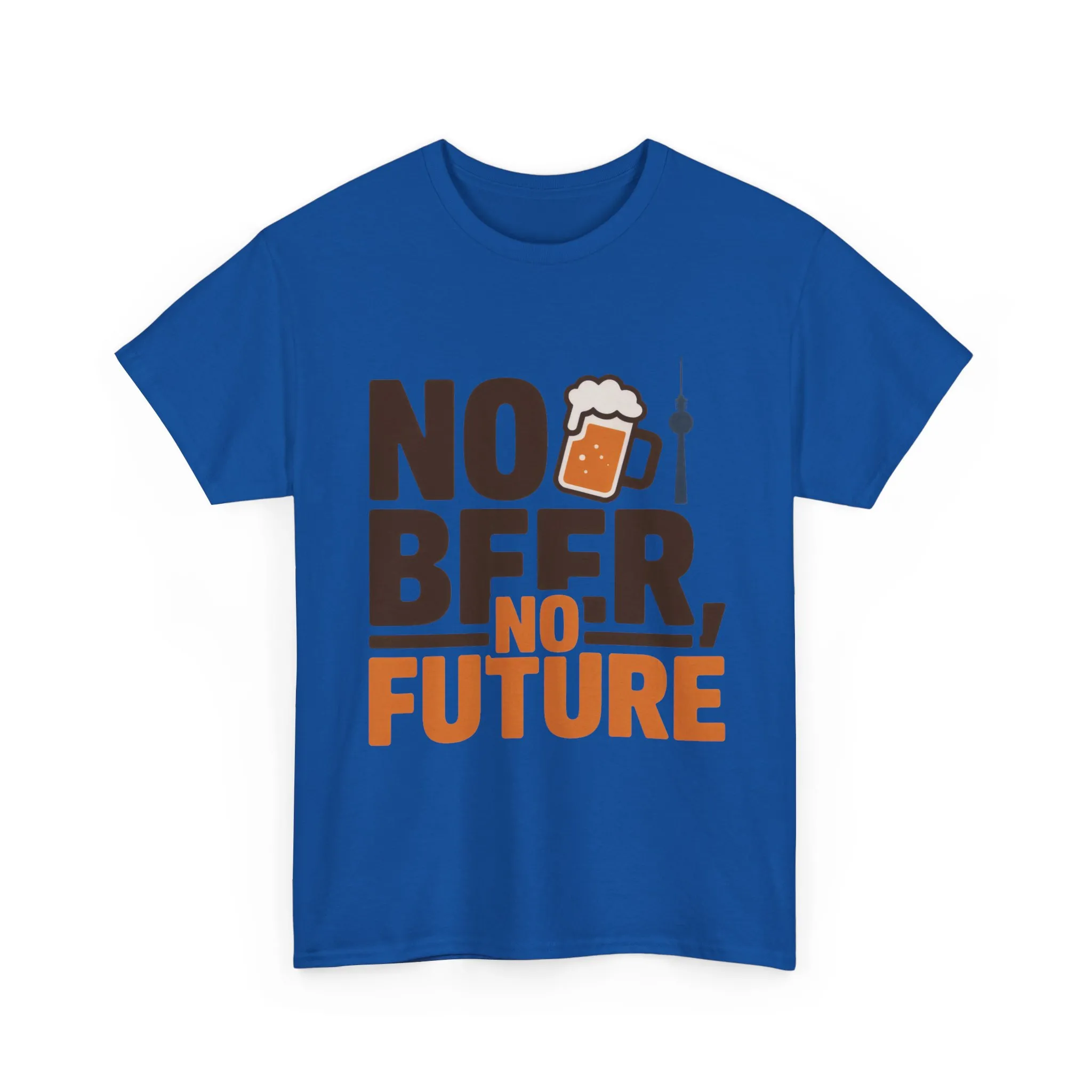 No Beer No Future Funny Beer Graphic Mens T-Shirt, Beer Tee, Beer Lover Tee - Image 25