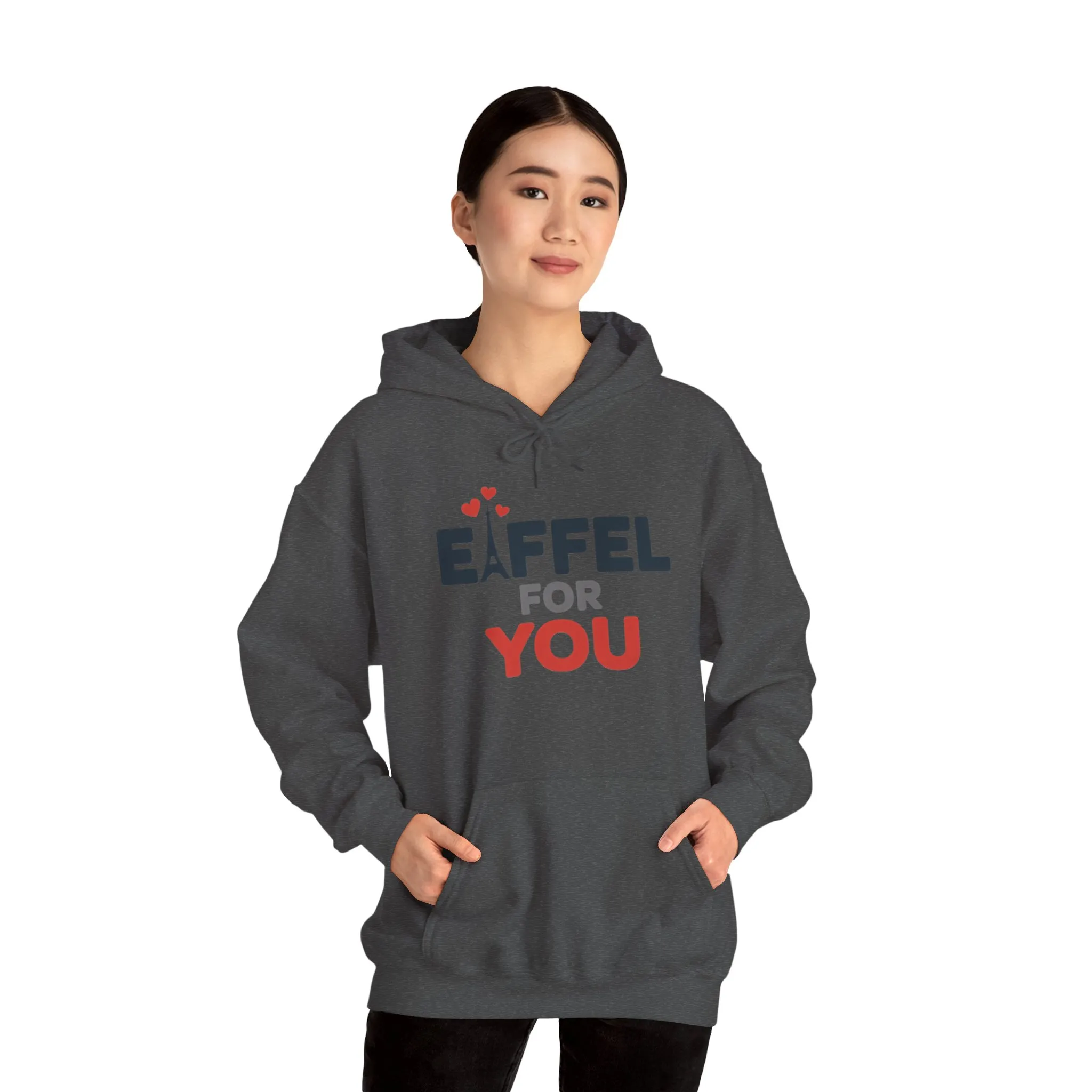 Womens Heavy Blend™ Hooded Sweatshirt, Eiffel For You Romantic Paris Womens Hoodie - Image 19