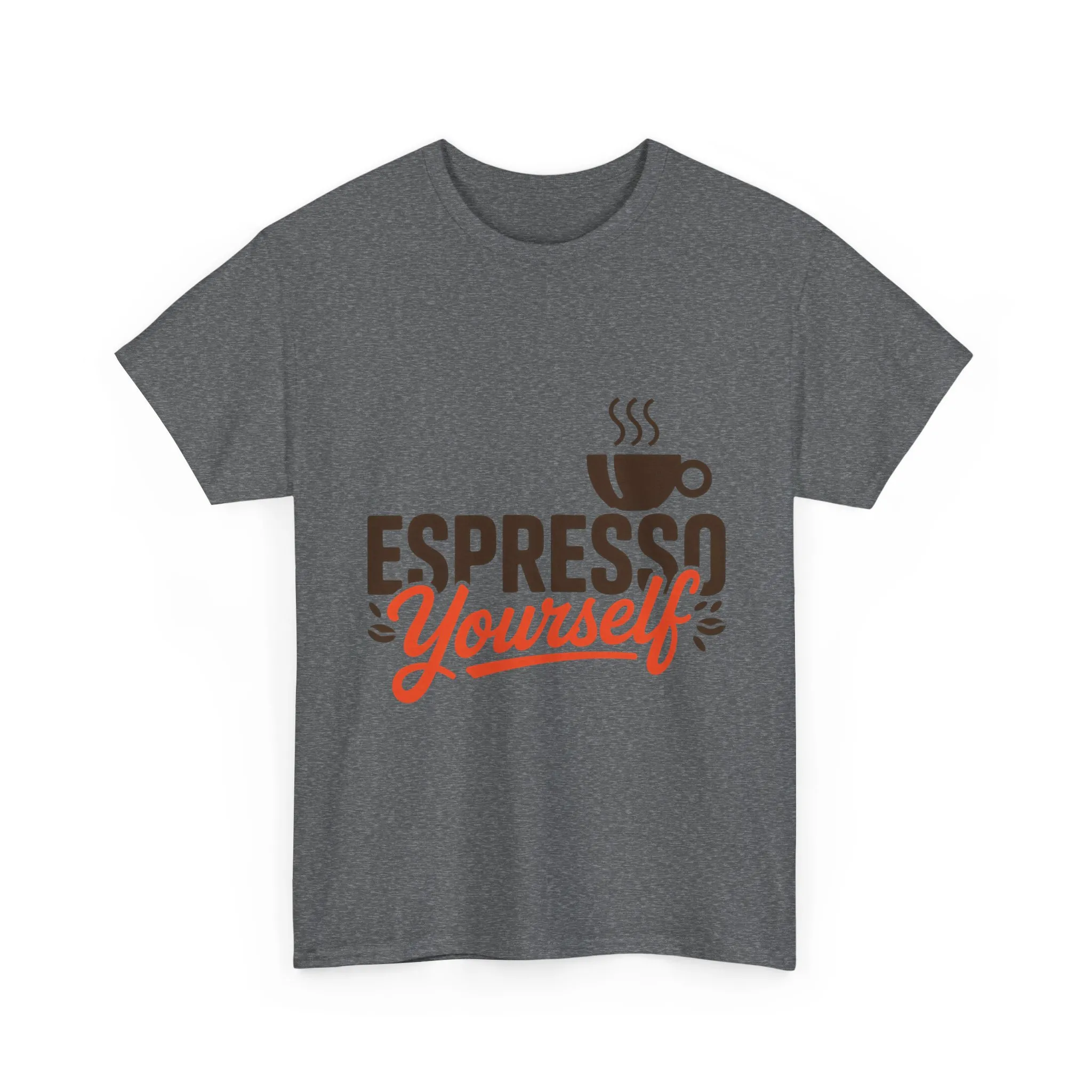 Espresso Yourself Mens T-Shirt, Funny Coffee Graphic Tee, Coffee Tee, Coffee Humor - Image 13
