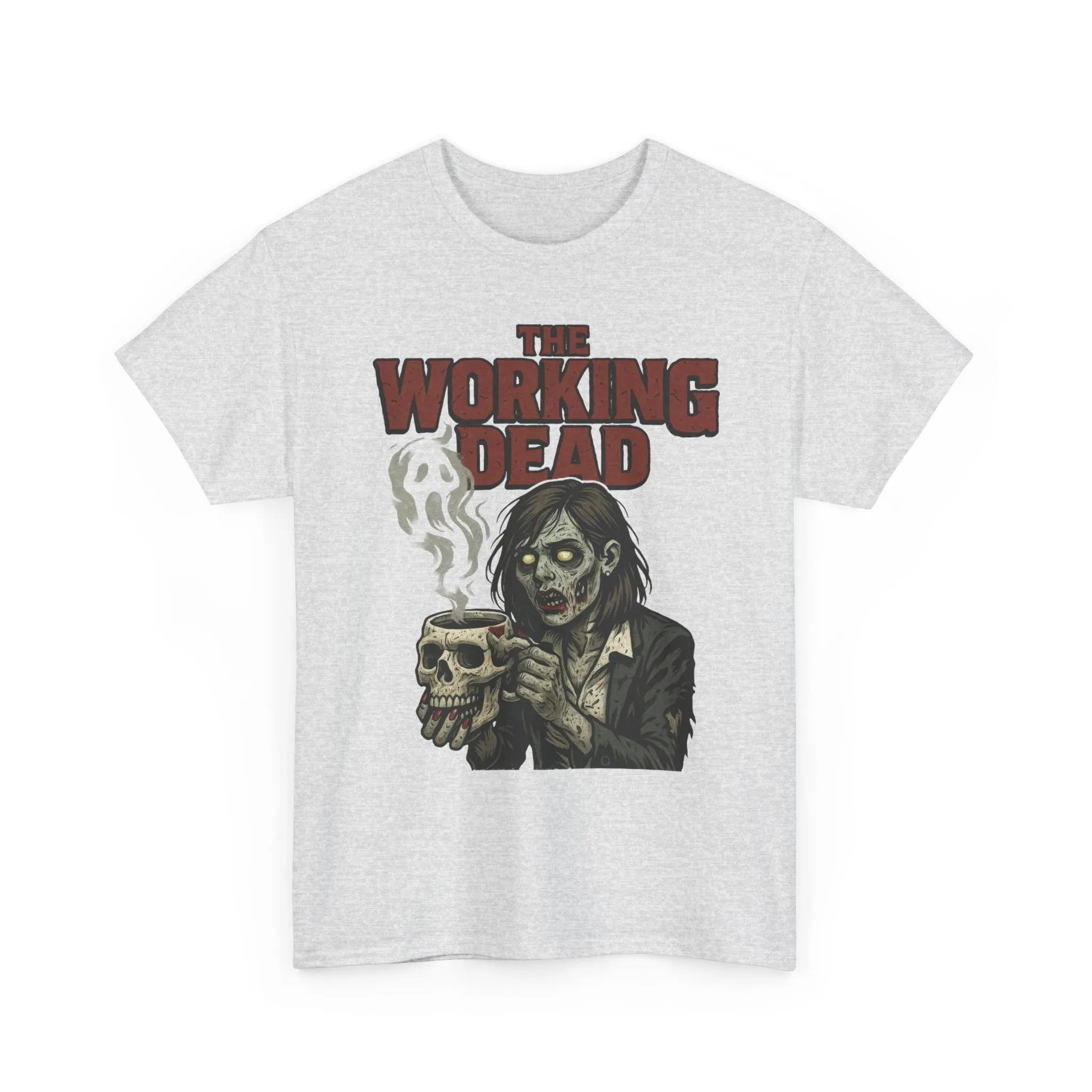 The Working Dead Women's Zombie Funny Office T-Shirt, Meeting Humor Tee, Halloween Work Tee - Image 6