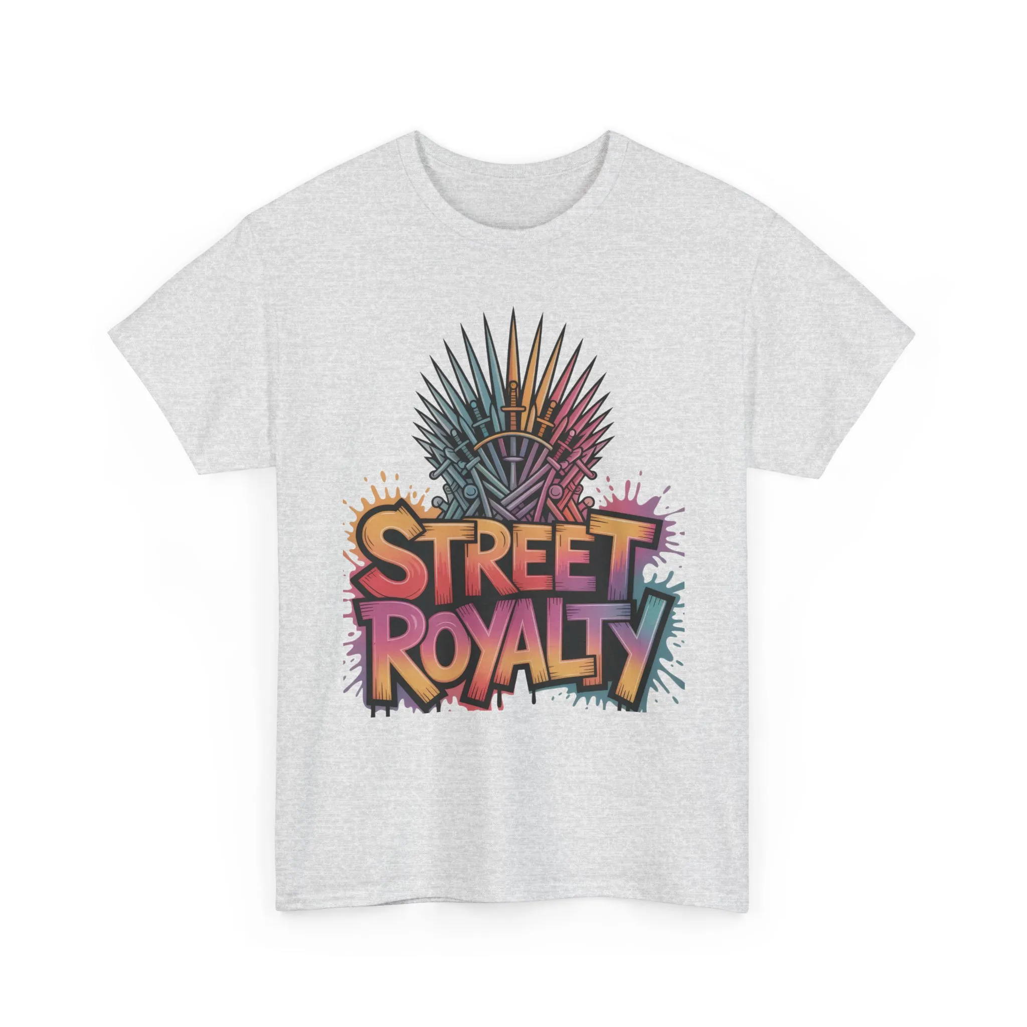 Street Royalty Women's T-Shirt, Graffiti Crown Graphic Tee, Urban Streetwear Top for Trendy Skater Girls - Image 6