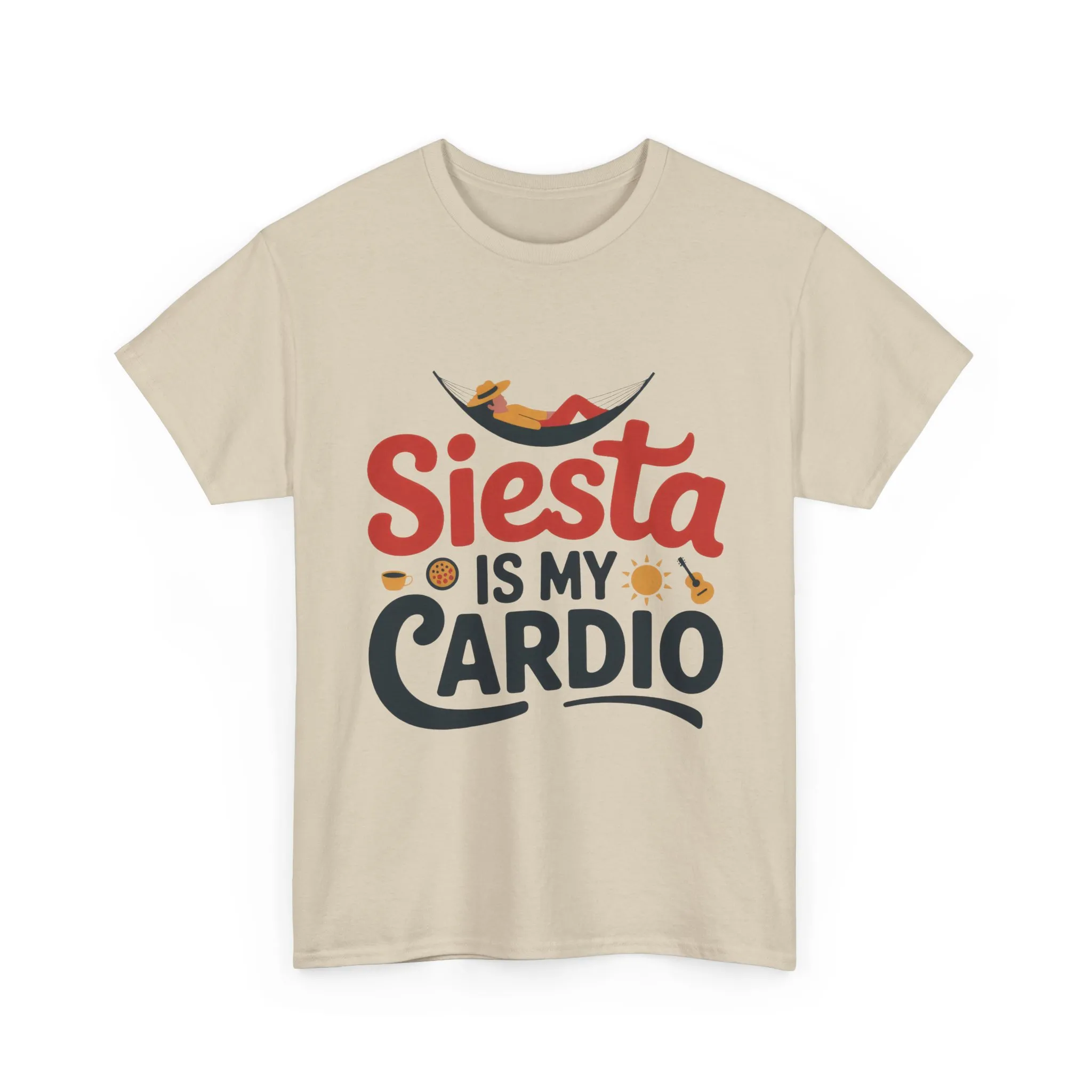 Siesta Is My Cardio Funny Mens T-Shirt Spain Humor Tee, Siesta Shirt, Siesta Culture Gift - Image 2