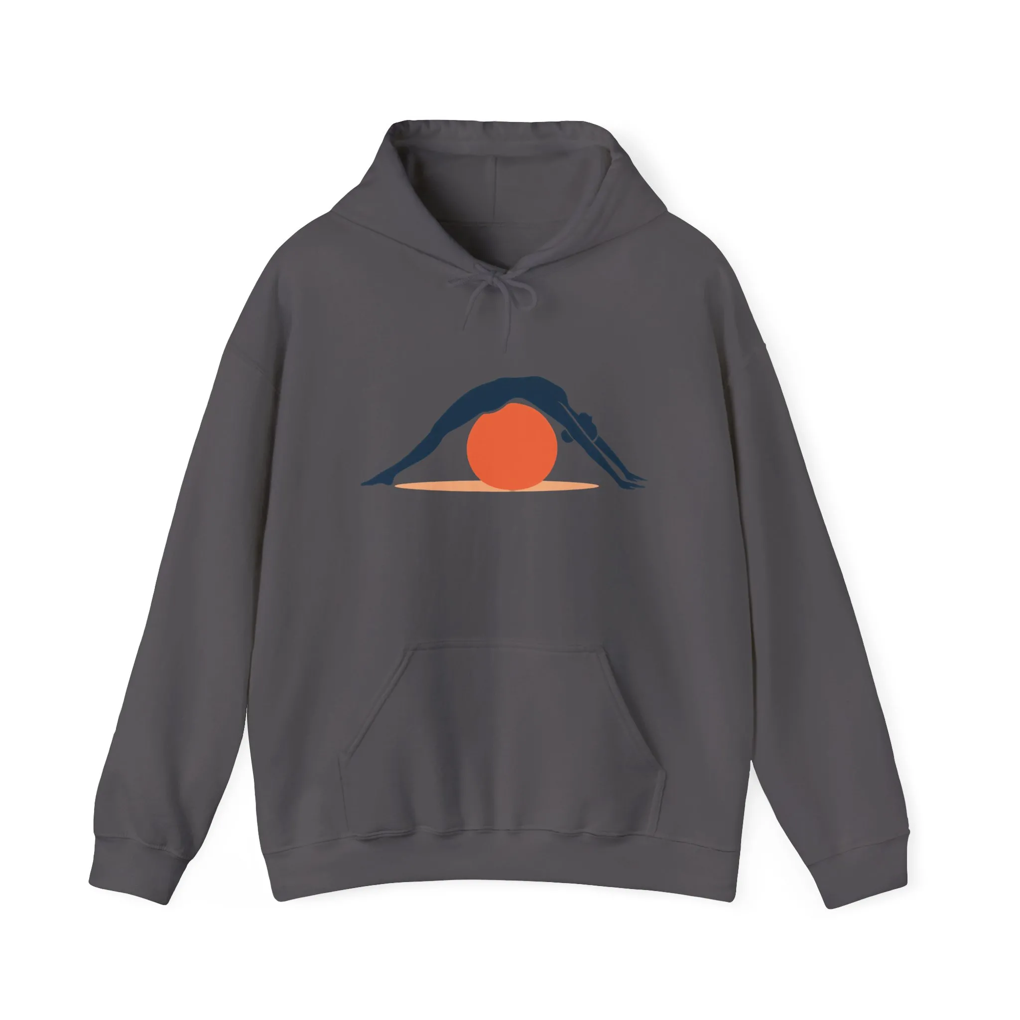 Womens Heavy Blend™ Hooded Sweatshirt, Womens Pilates Hoodie, Yoga Fitness Graphic Hooded Sweatshirt, Workout Activewear Top - Image 17