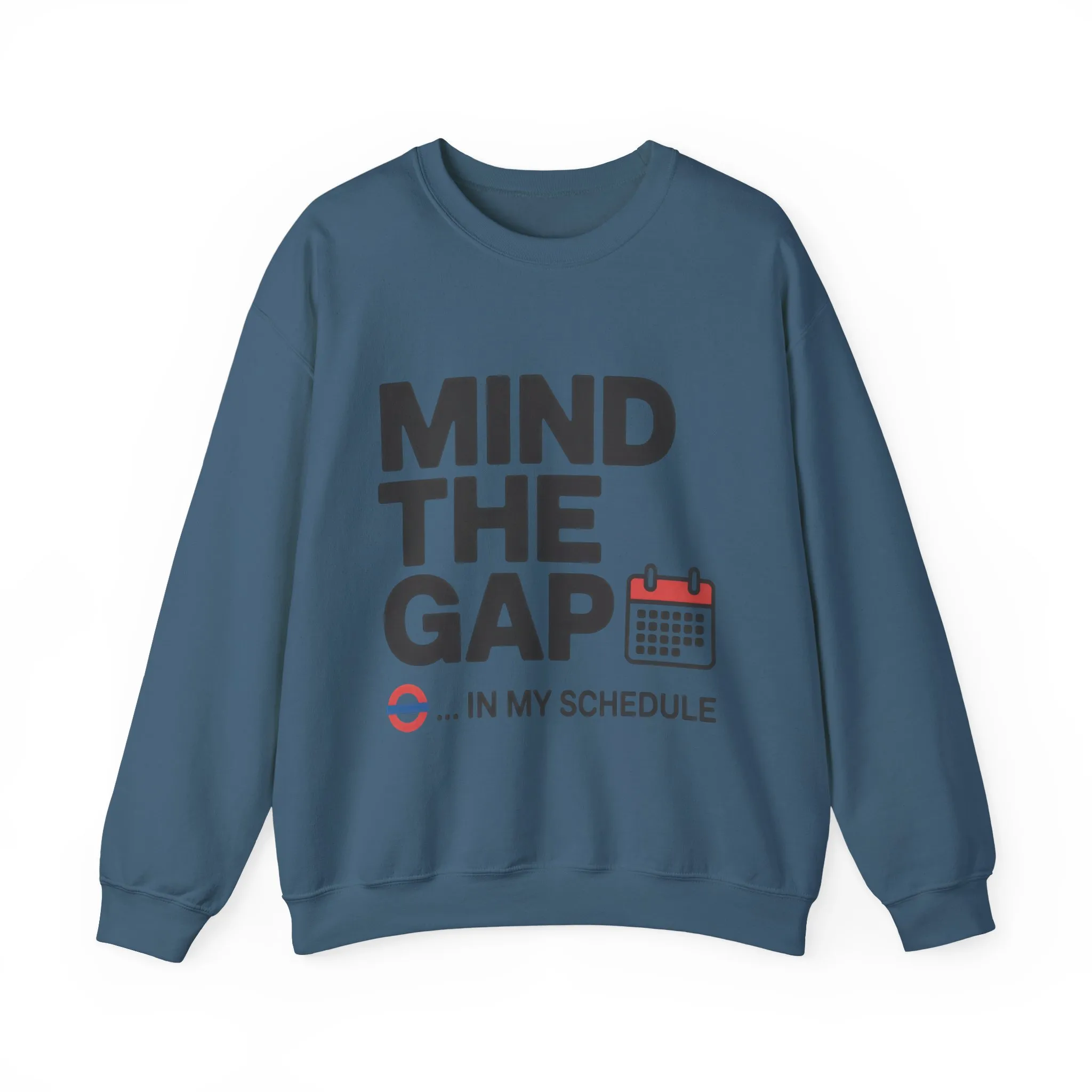 Funny Men's Sweatshirt, Mind The Gap Office Humor Graphic Pullover - Image 16