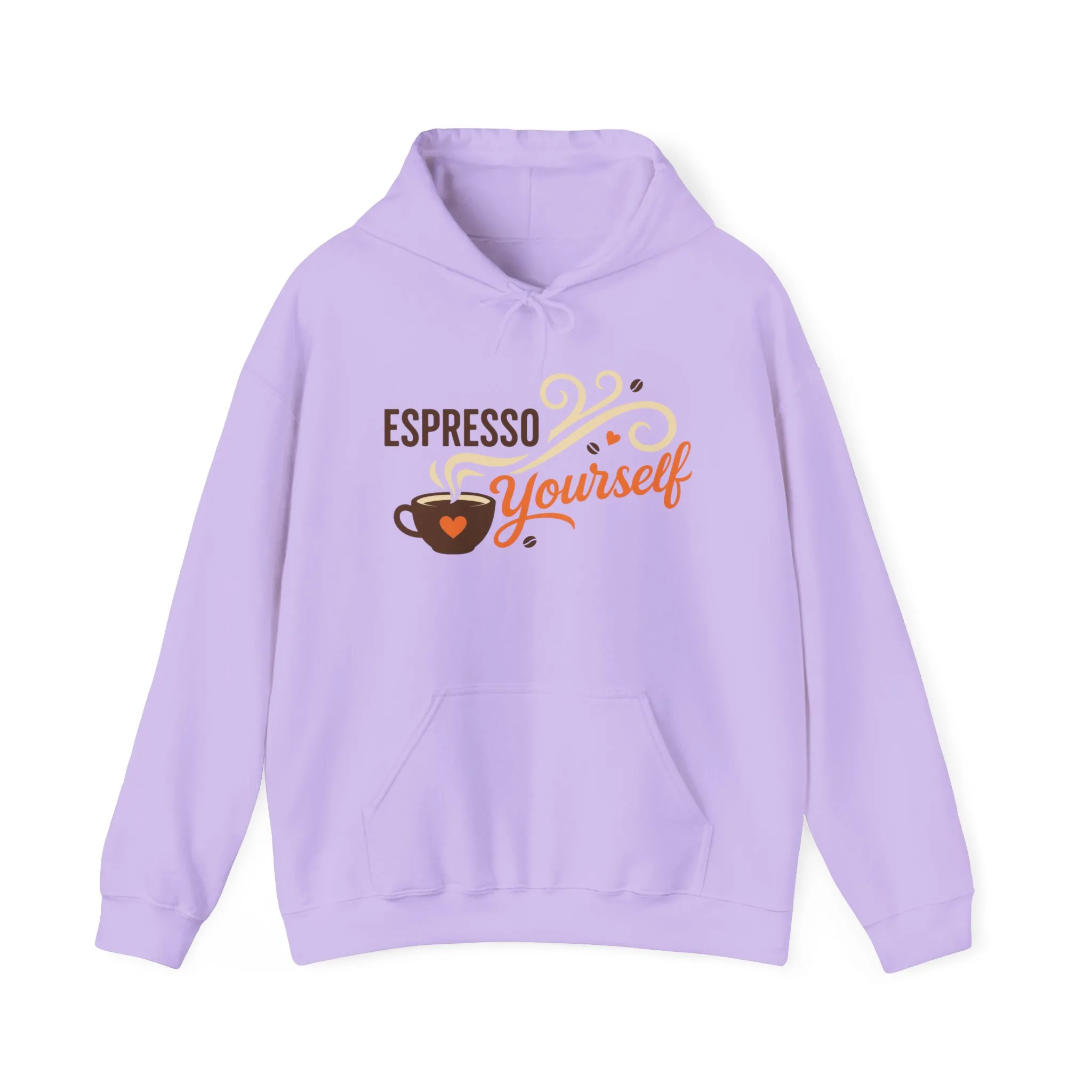 Espresso Yourself Coffee Hoodie, Funny Womens Barista Gift, Cozy Cafe Sweatshirt - Image 25