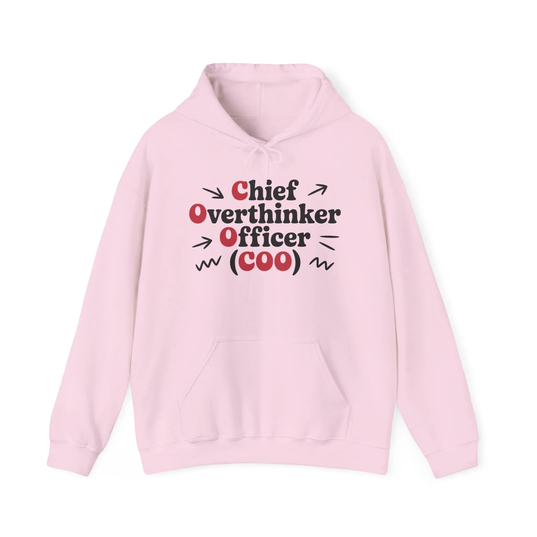 Chief Overthinker Officer Women's Hoodie, Funny COO Graphic Pullover, Sarcastic Office Humor Gift, Women's Heavy Blend™ Hooded Sweatshirt - Image 33