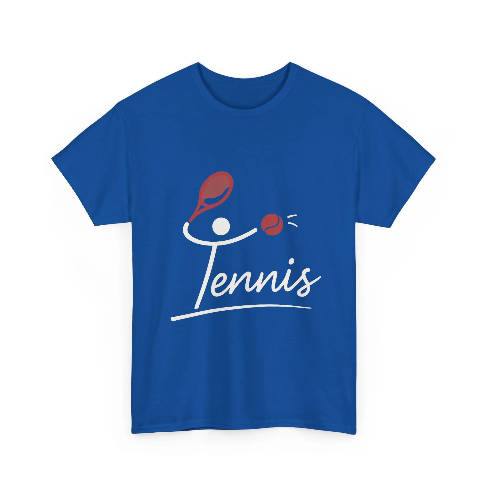 Womens Heavy Cotton Tee, Womens Tennis Graphic T-Shirt, Cute Sports Tee, Funny Workout Gym Top for Women - Image 13