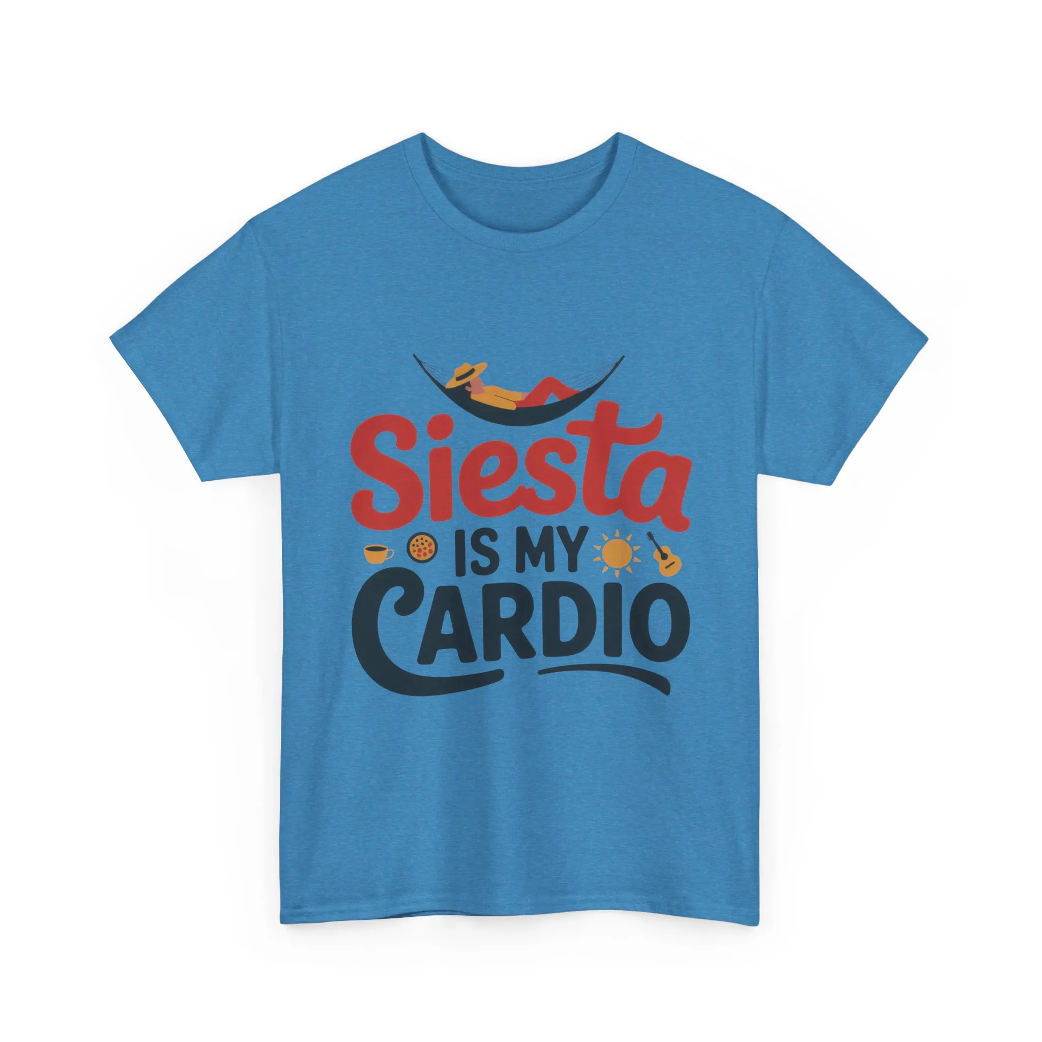 Siesta Is My Cardio Funny Mens T-Shirt Spain Humor Tee, Siesta Shirt, Siesta Culture Gift - Image 16