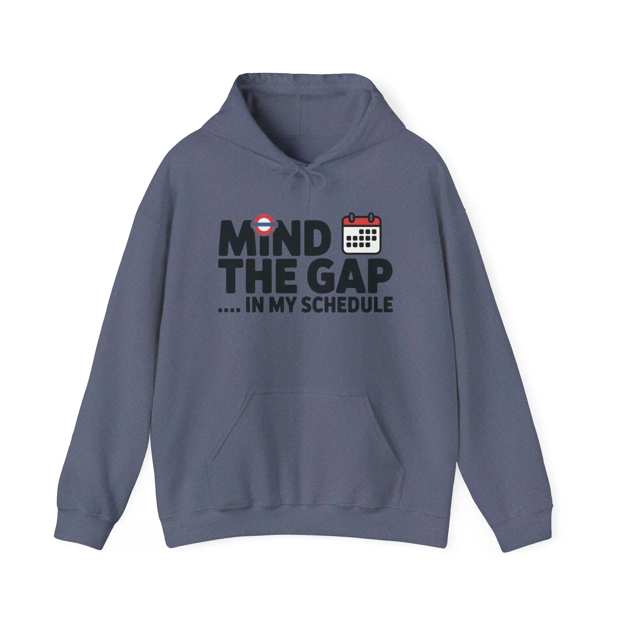 Men's Hoodie Funny Mind The Gap, Office Humor Hoodie, Comfy Graphic Sweatshirt - Image 33