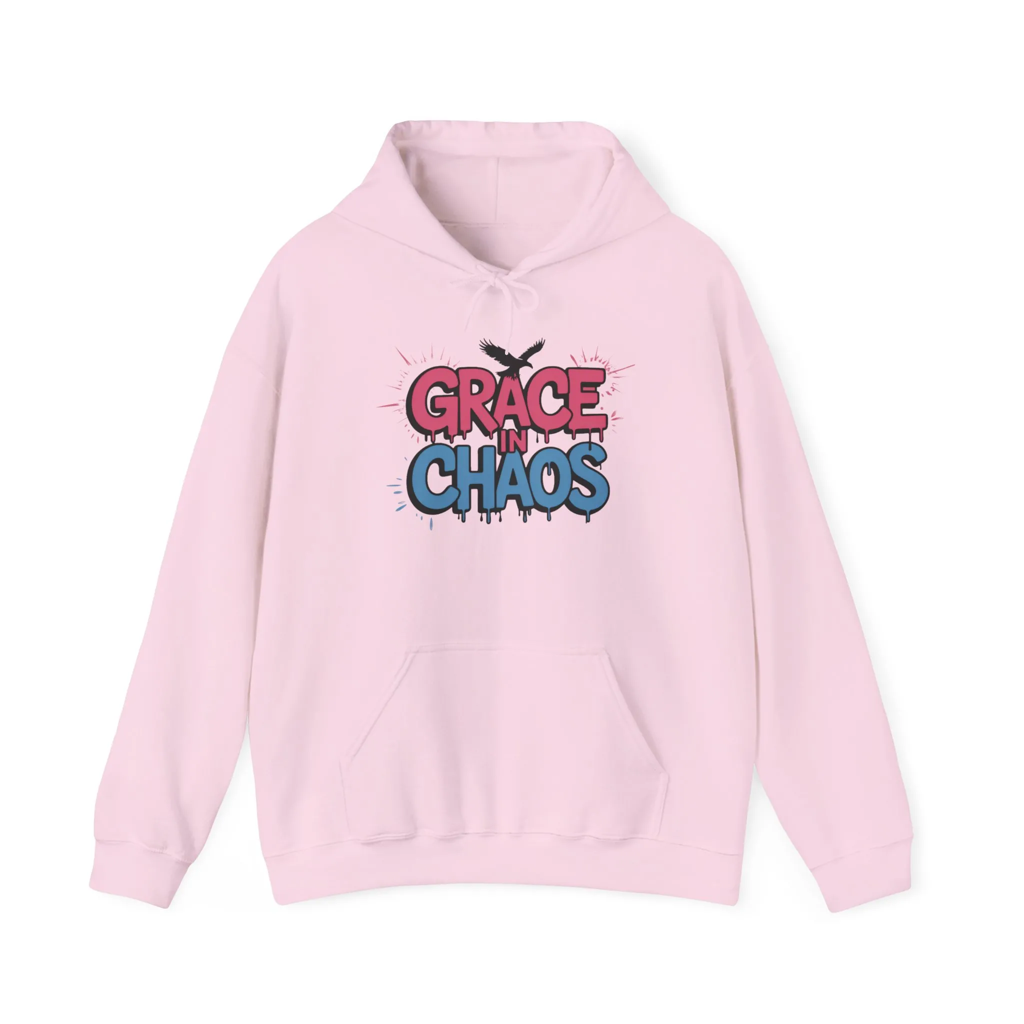 Women's Hoodie Grace in Chaos, Graffiti Dripping Street Art Urban Hoodie, Bold Graphic Pullover - Image 33