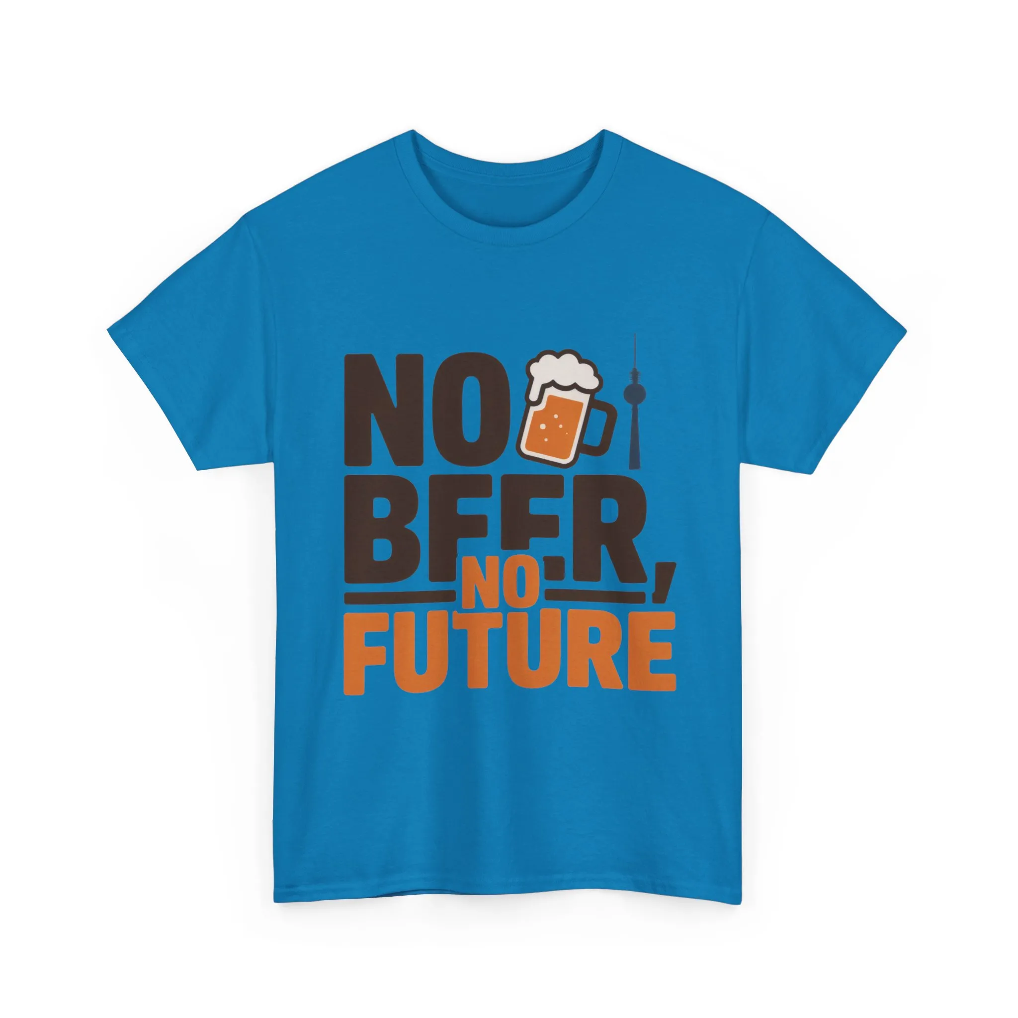 No Beer No Future Funny Beer Graphic Mens T-Shirt, Beer Tee, Beer Lover Tee - Image 22