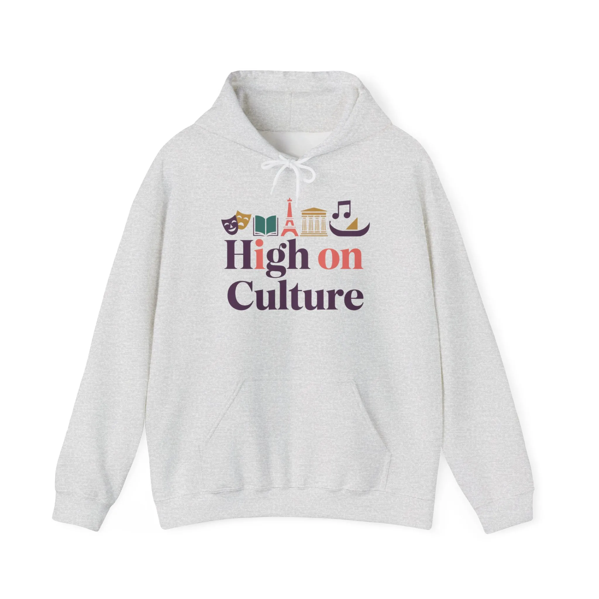 Womens Heavy Blend™ Hooded Sweatshirt, High on Culture Womens Hoodie, Cozy Cultural Graphic Hoodie - Image 5