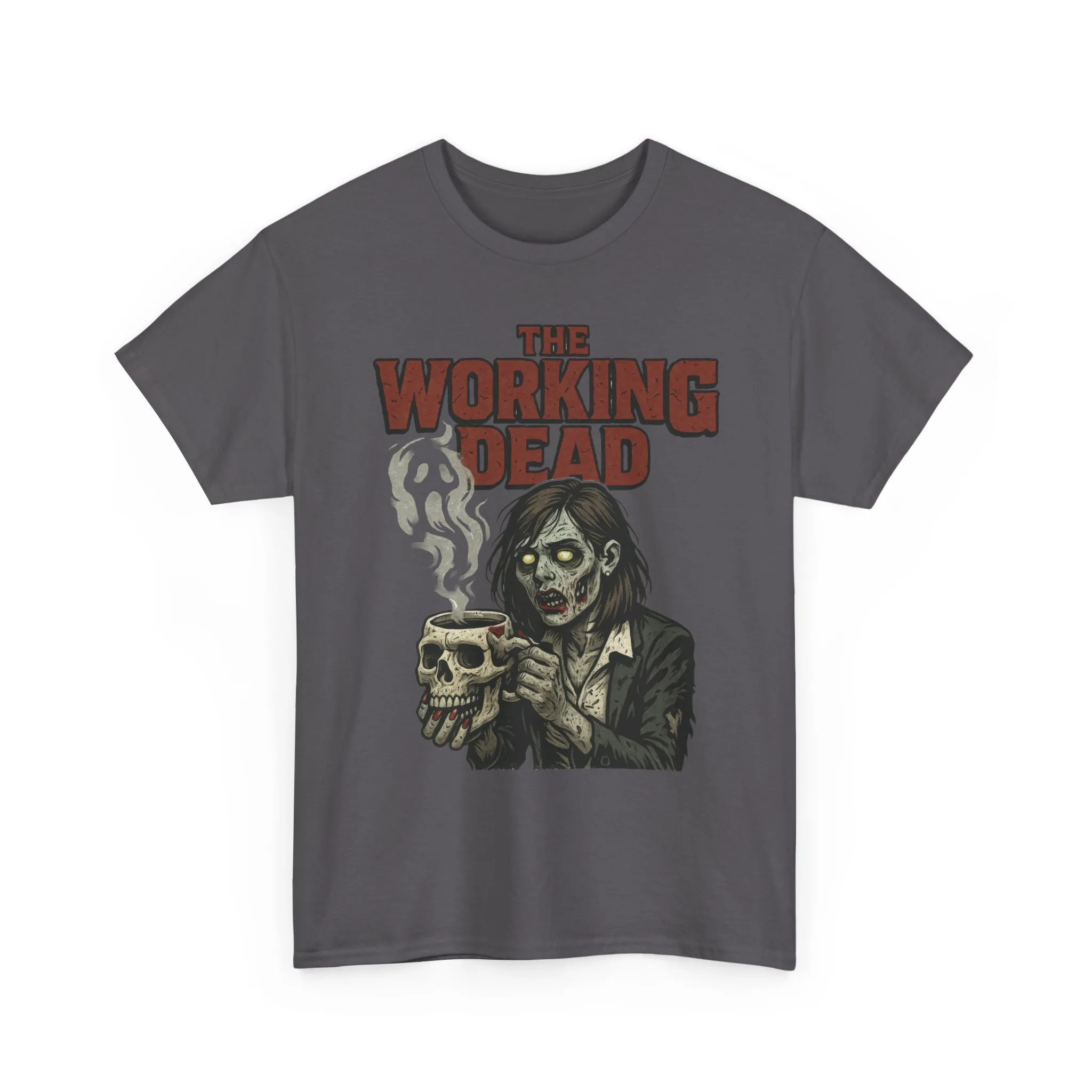 The Working Dead Women's Zombie Funny Office T-Shirt, Meeting Humor Tee, Halloween Work Tee - Image 18