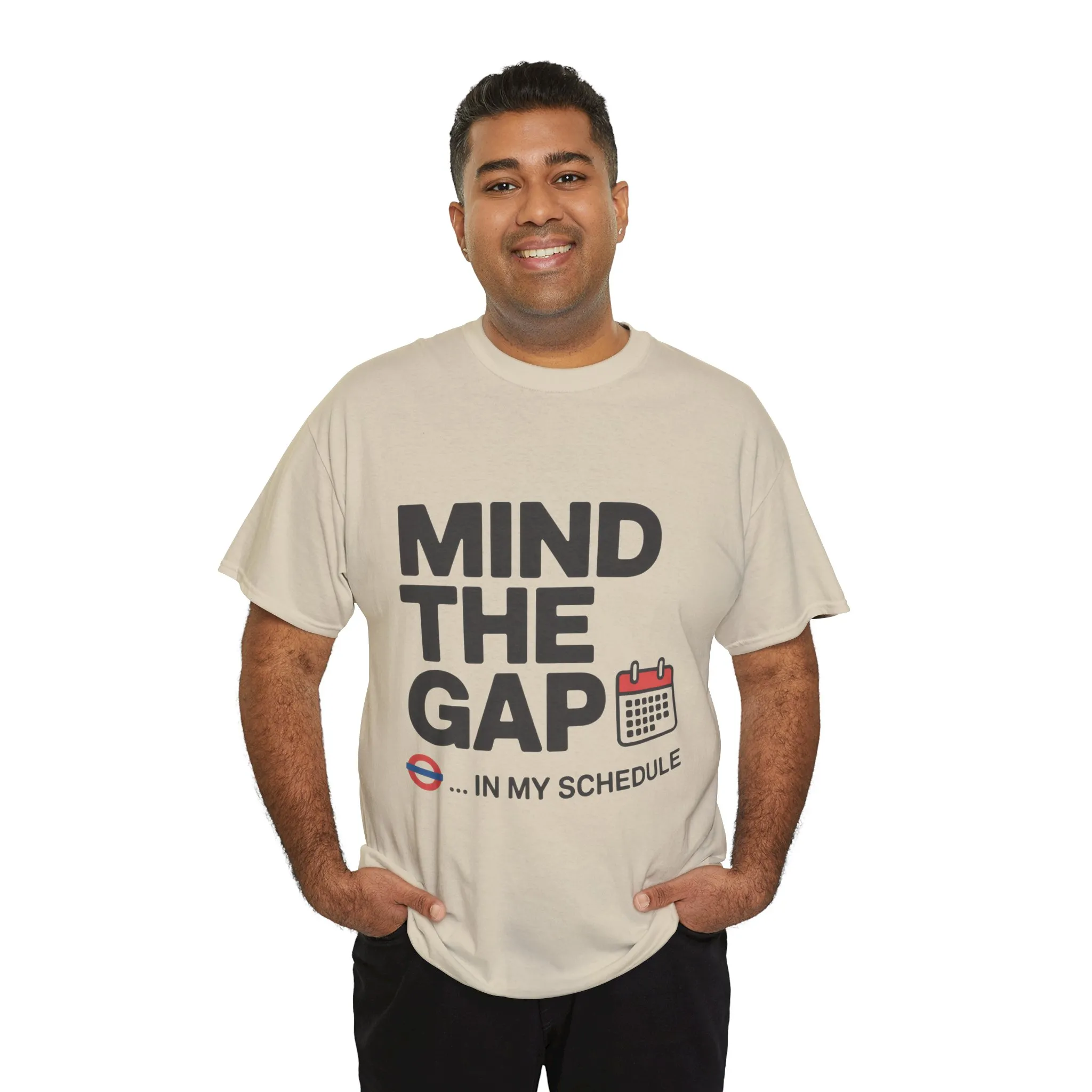 Funny Mind The Gap T-Shirt for Men, Office Humor Shirt - Image 6