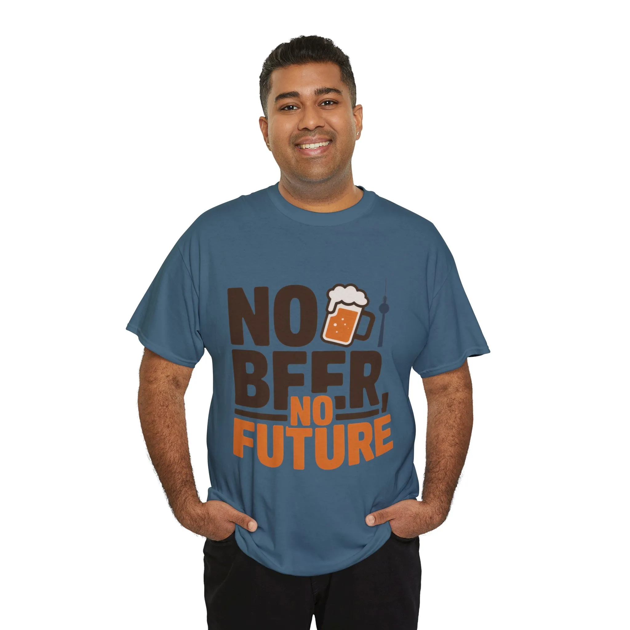 No Beer No Future Funny Beer Graphic Mens T-Shirt, Beer Tee, Beer Lover Tee - Image 21