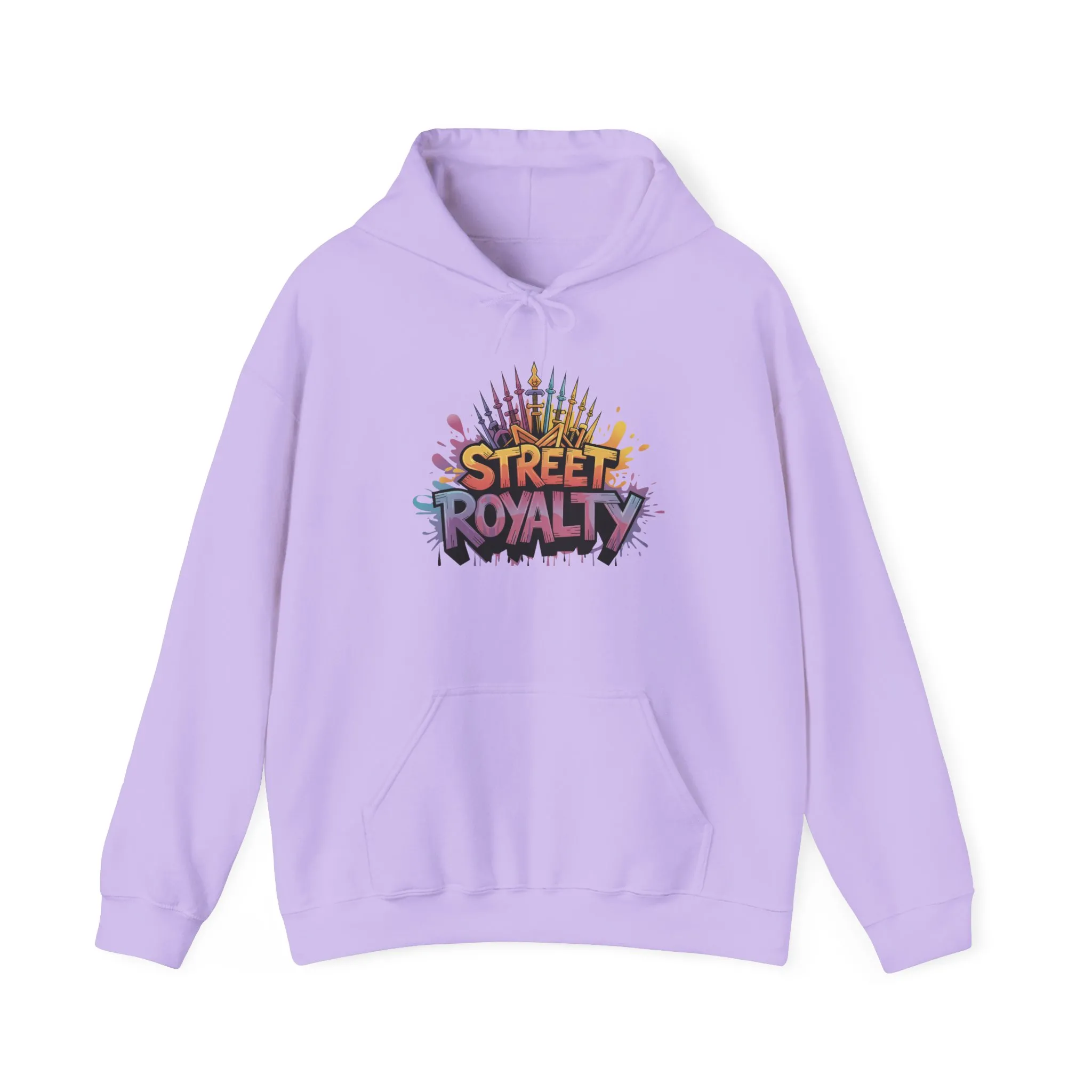 Street Royalty Women's Hoodie, Graffiti Crown Graphic Pullover, Urban Streetwear Sweatshirt for Girls - Image 27