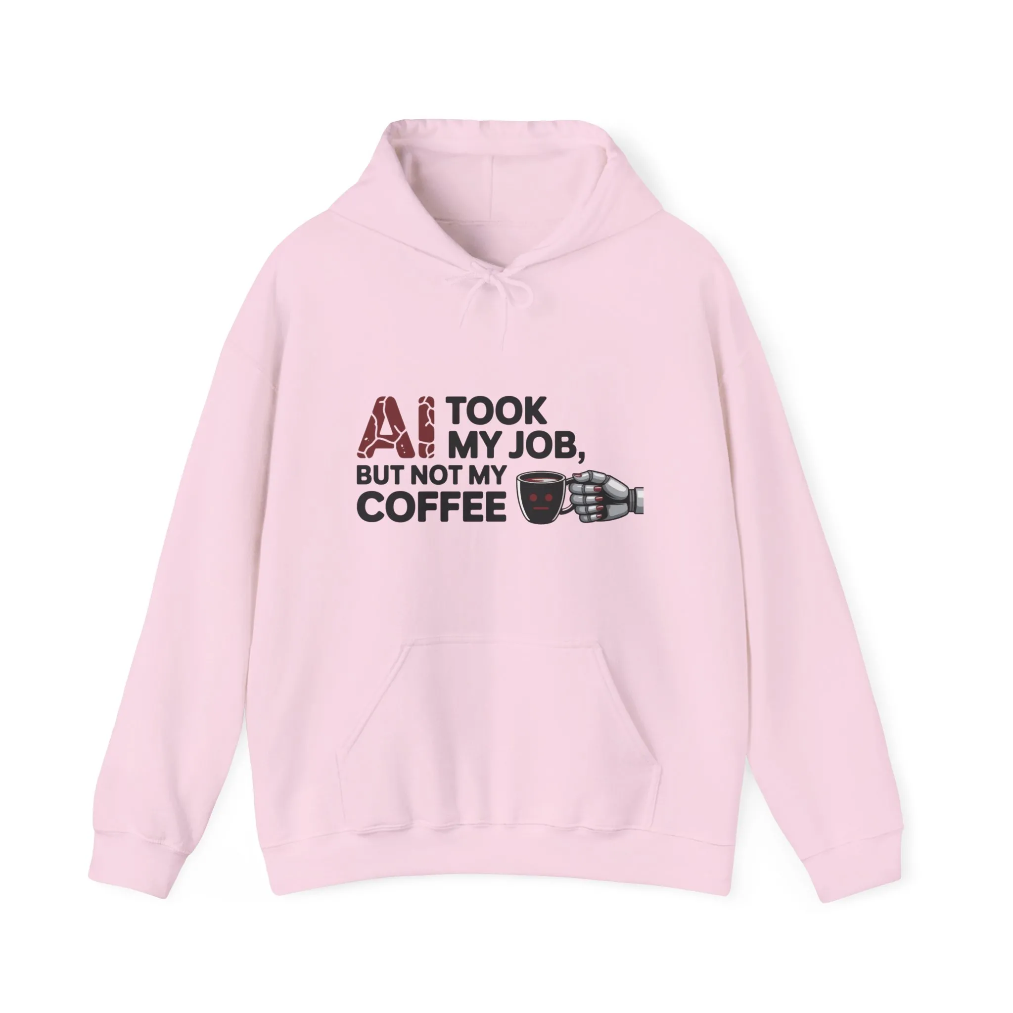 Women's AI Coffee Hoodie, Funny Robot Humor Pullover, Geek Job Joke Sweatshirt Gift, Sarcastic Work Shirt, Office Humor - Image 33