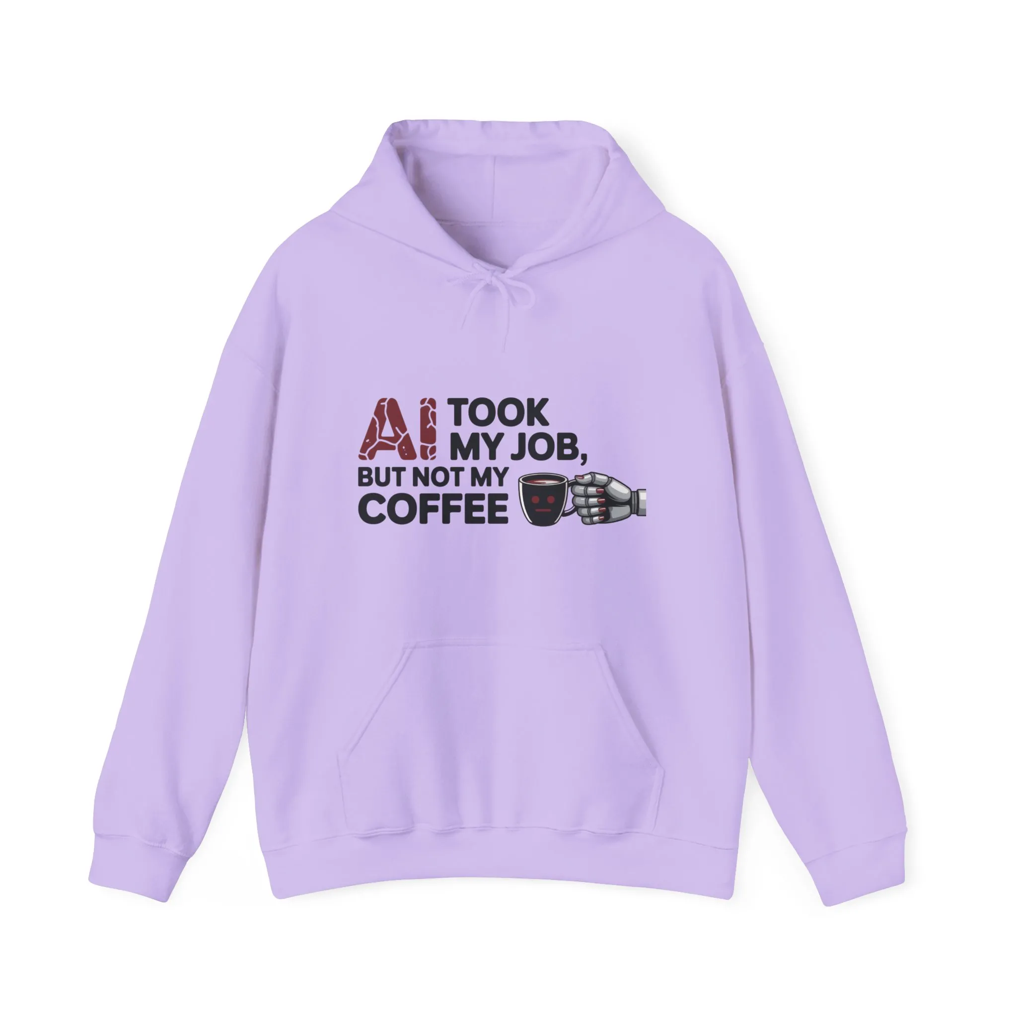 Women's AI Coffee Hoodie, Funny Robot Humor Pullover, Geek Job Joke Sweatshirt Gift, Sarcastic Work Shirt, Office Humor - Image 29
