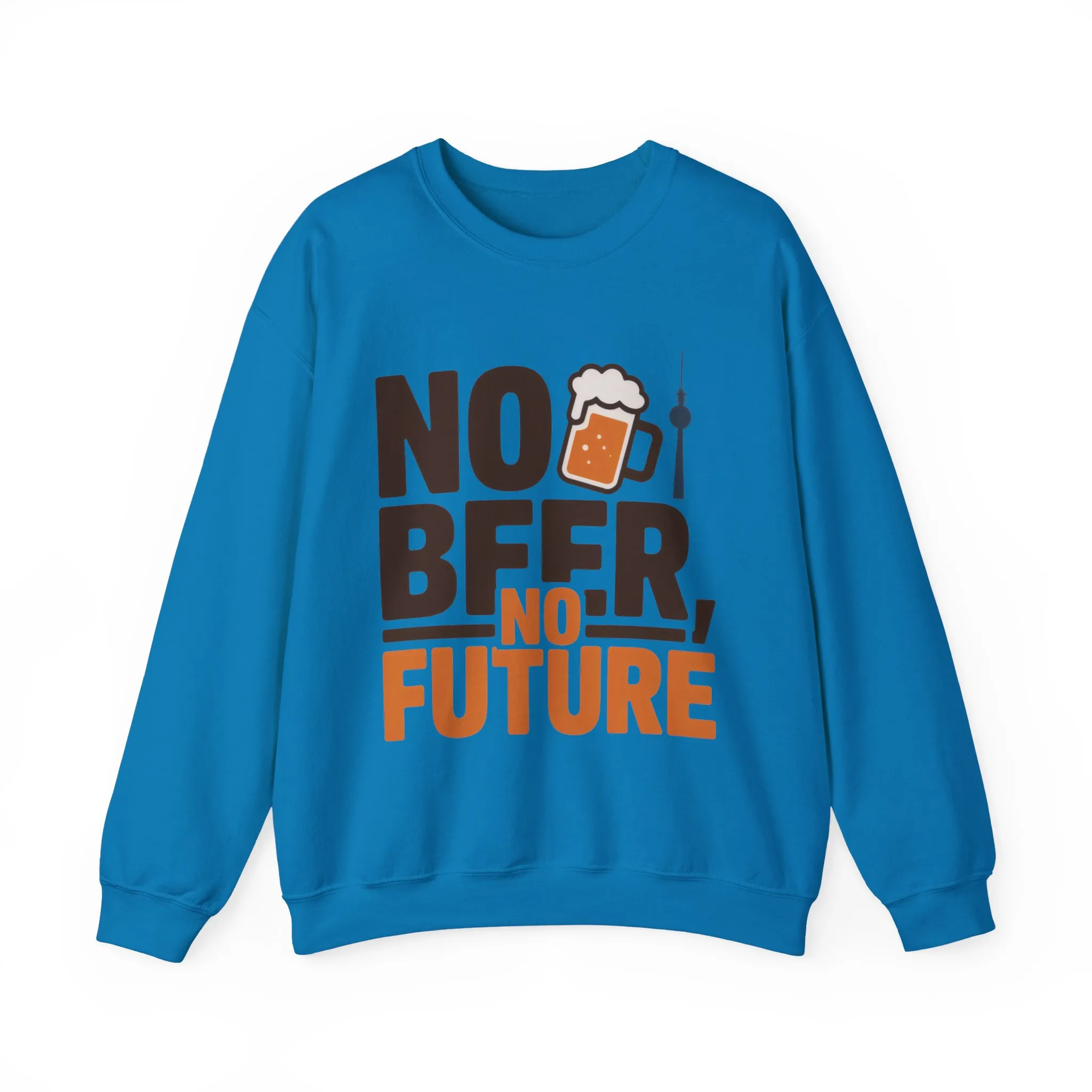 Mens Heavy Blend™ Crewneck Sweatshirt, No Beer No Future Funny Beer Mens Sweatshirt - Image 19