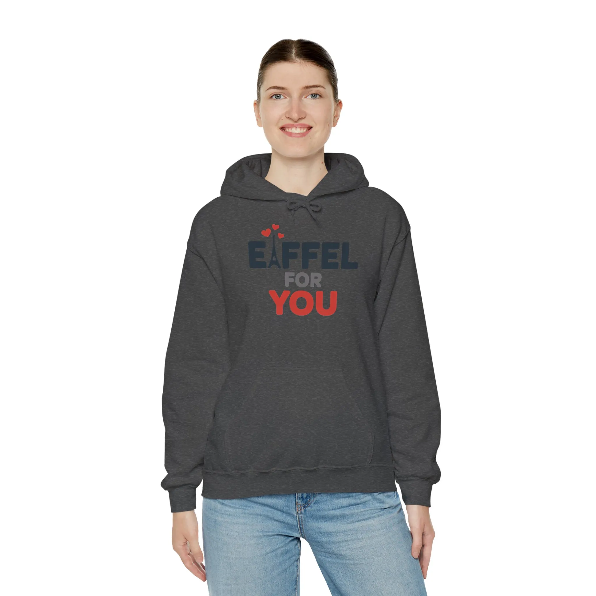 Womens Heavy Blend™ Hooded Sweatshirt, Eiffel For You Romantic Paris Womens Hoodie - Image 20
