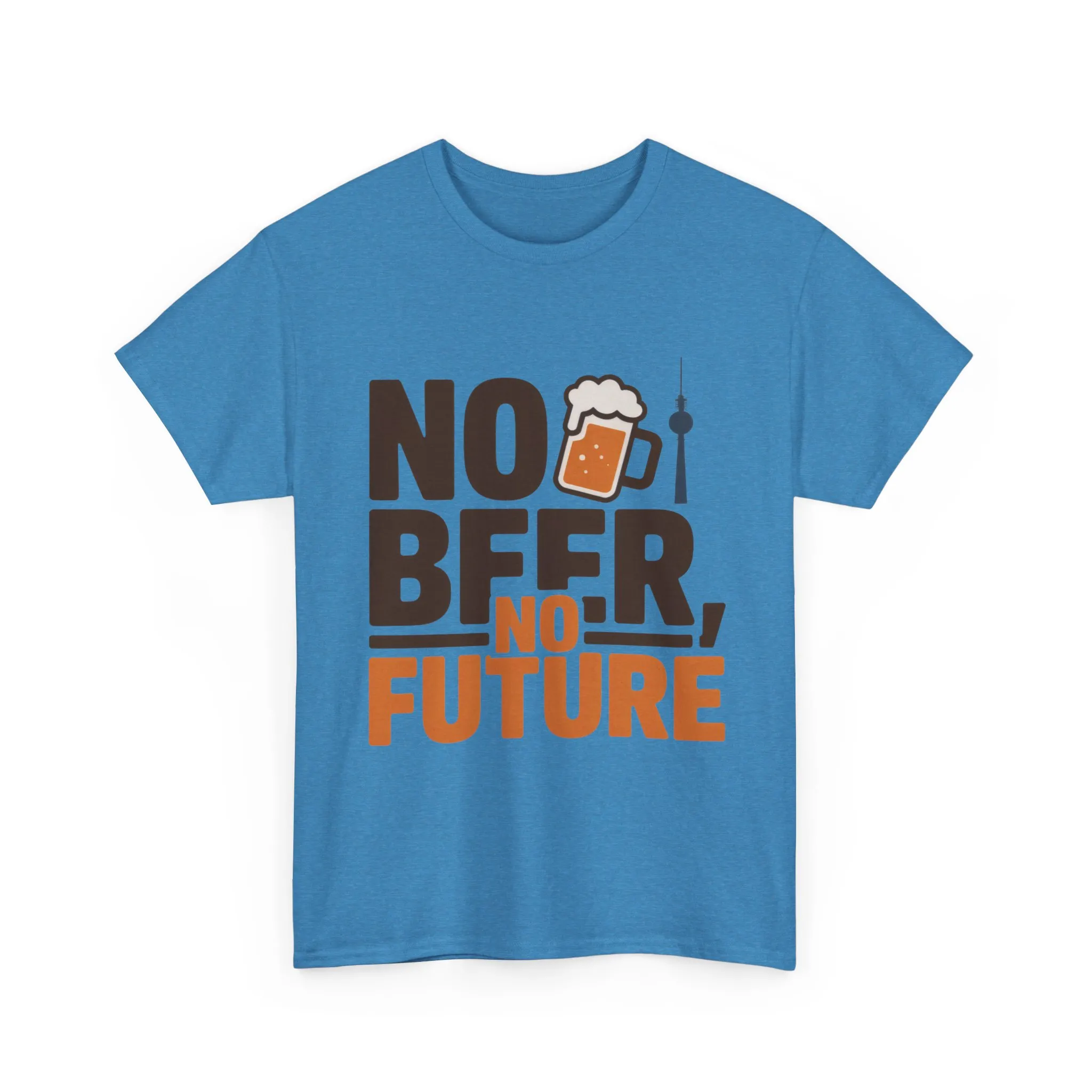 No Beer No Future Funny Beer Graphic Mens T-Shirt, Beer Tee, Beer Lover Tee - Image 16