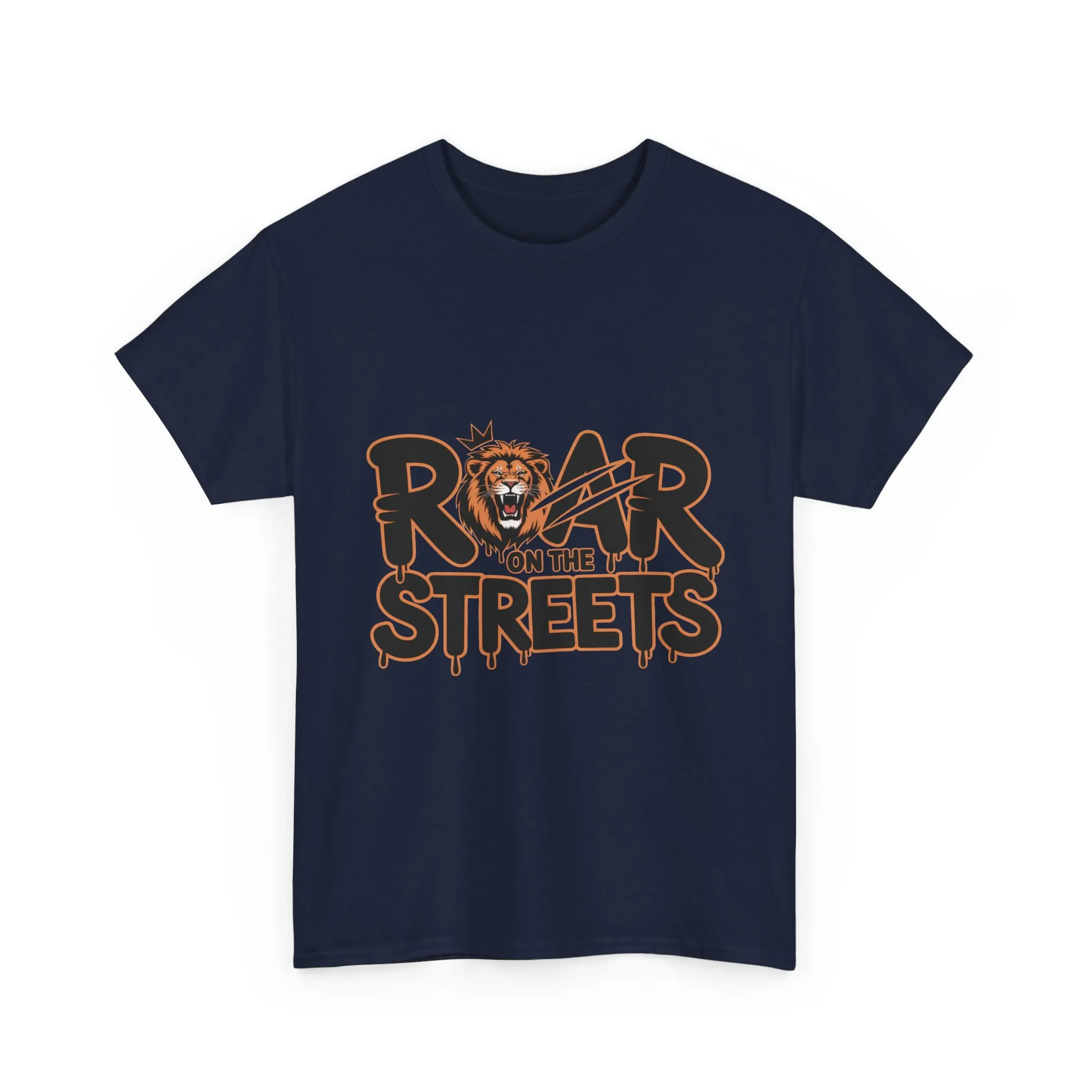 Roar on the Streets Lion Graphic Mens Urban T-Shirt, Lion Shirt, Street Vibe - Image 25