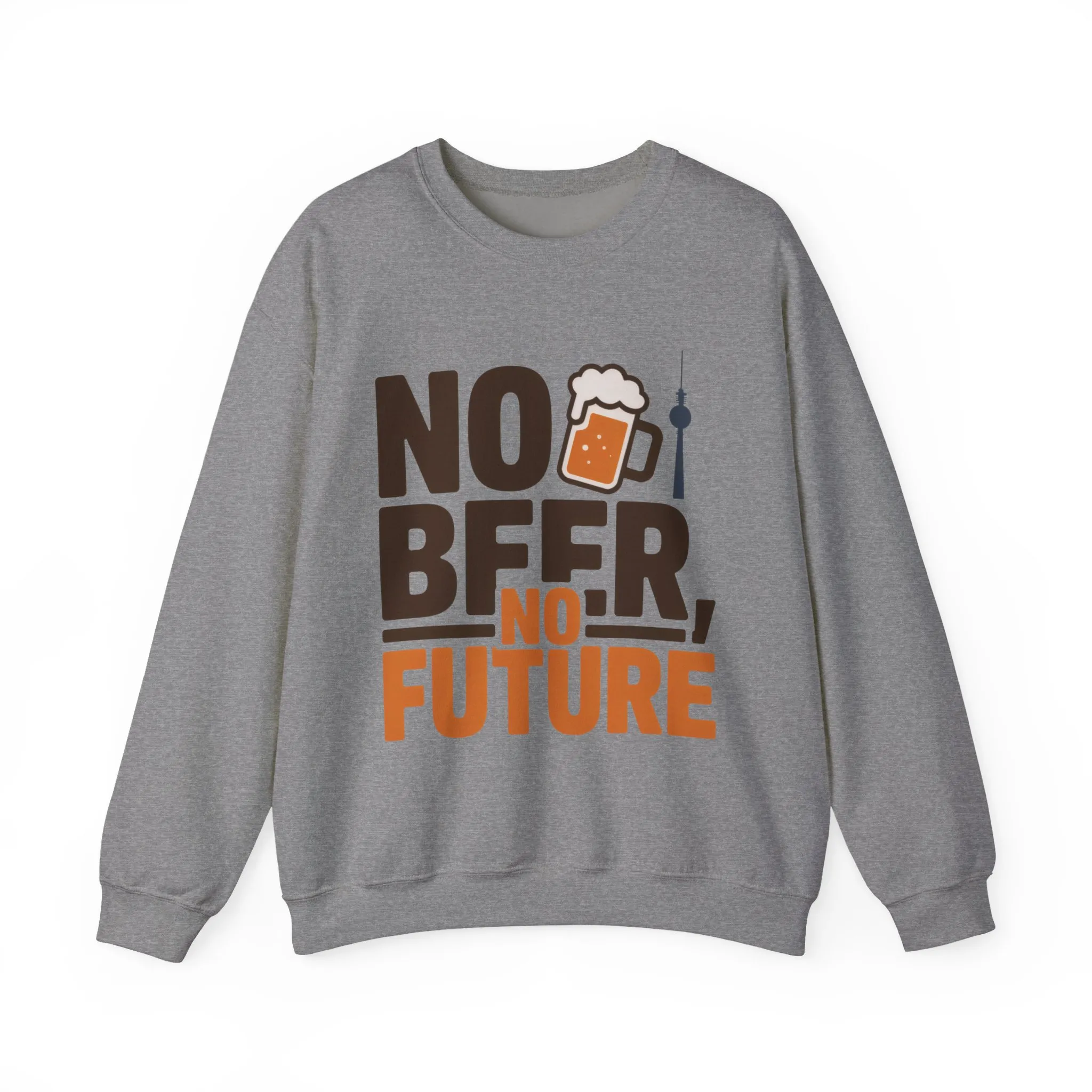Mens Heavy Blend™ Crewneck Sweatshirt, No Beer No Future Funny Beer Mens Sweatshirt - Image 16