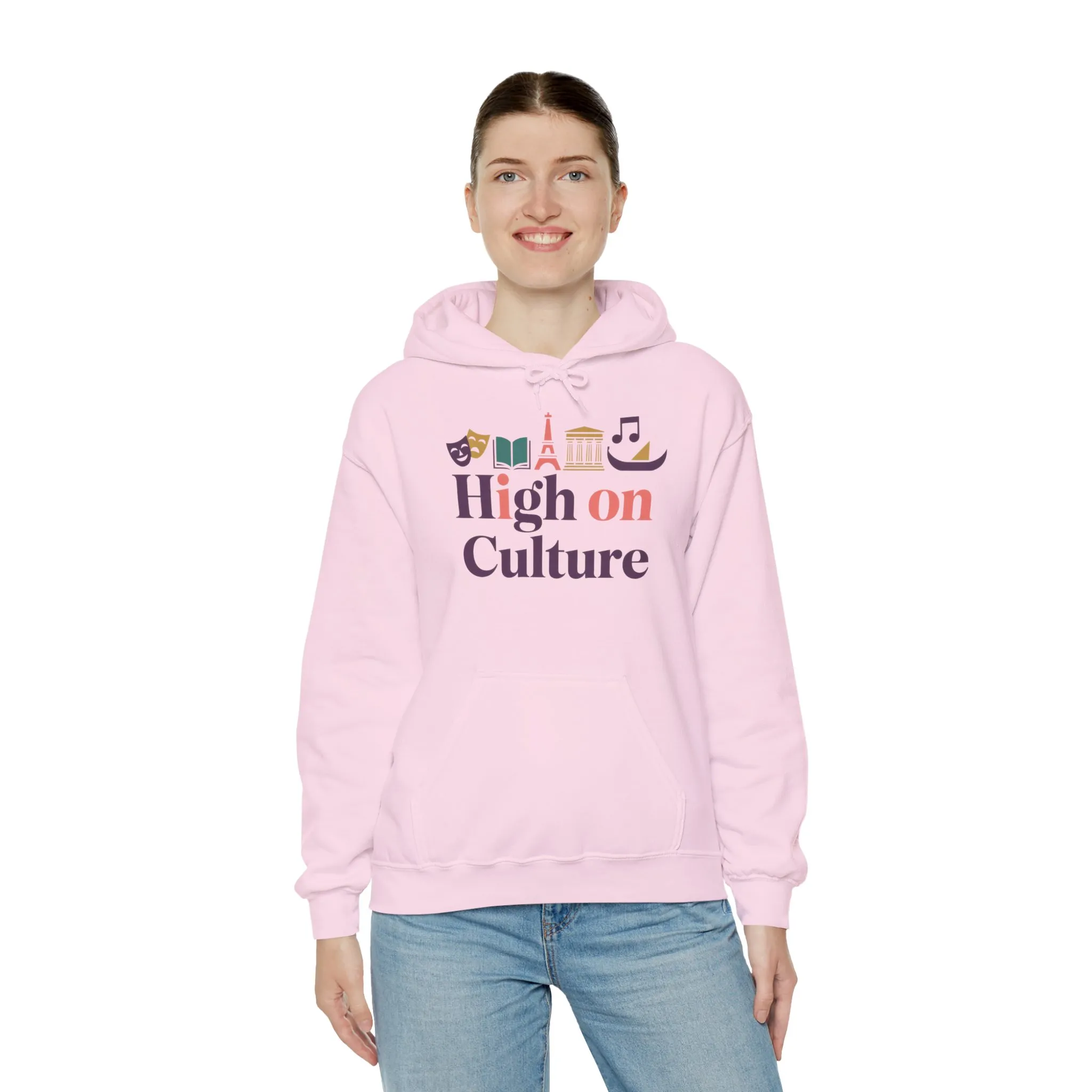 Womens Heavy Blend™ Hooded Sweatshirt, High on Culture Womens Hoodie, Cozy Cultural Graphic Hoodie - Image 36