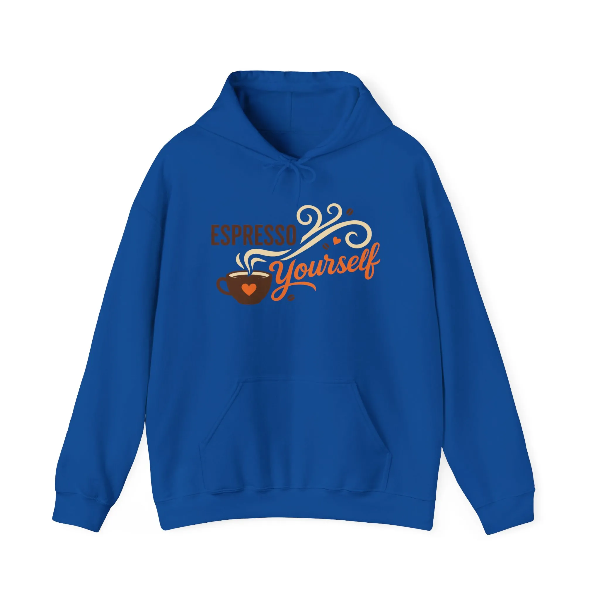 Espresso Yourself Coffee Hoodie, Funny Womens Barista Gift, Cozy Cafe Sweatshirt - Image 17